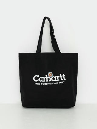 Taška Carhartt WIP Canvas Graphic Tote (label script print black)