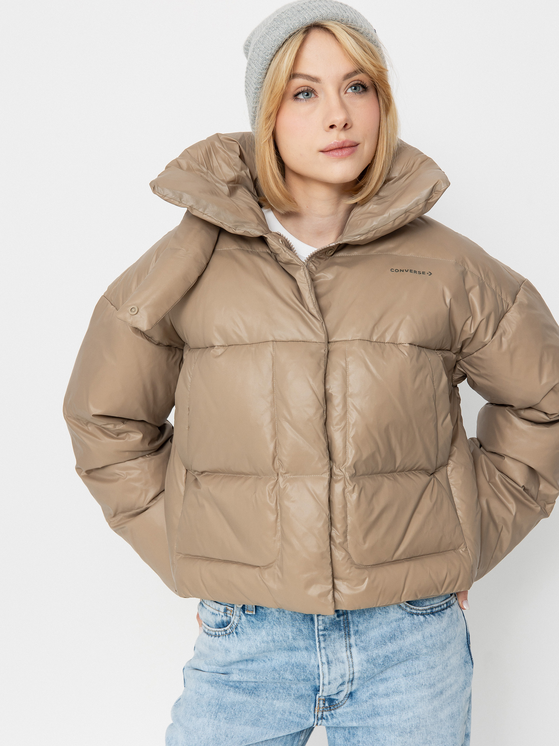 Bunda Converse Premium Short Down Wmn