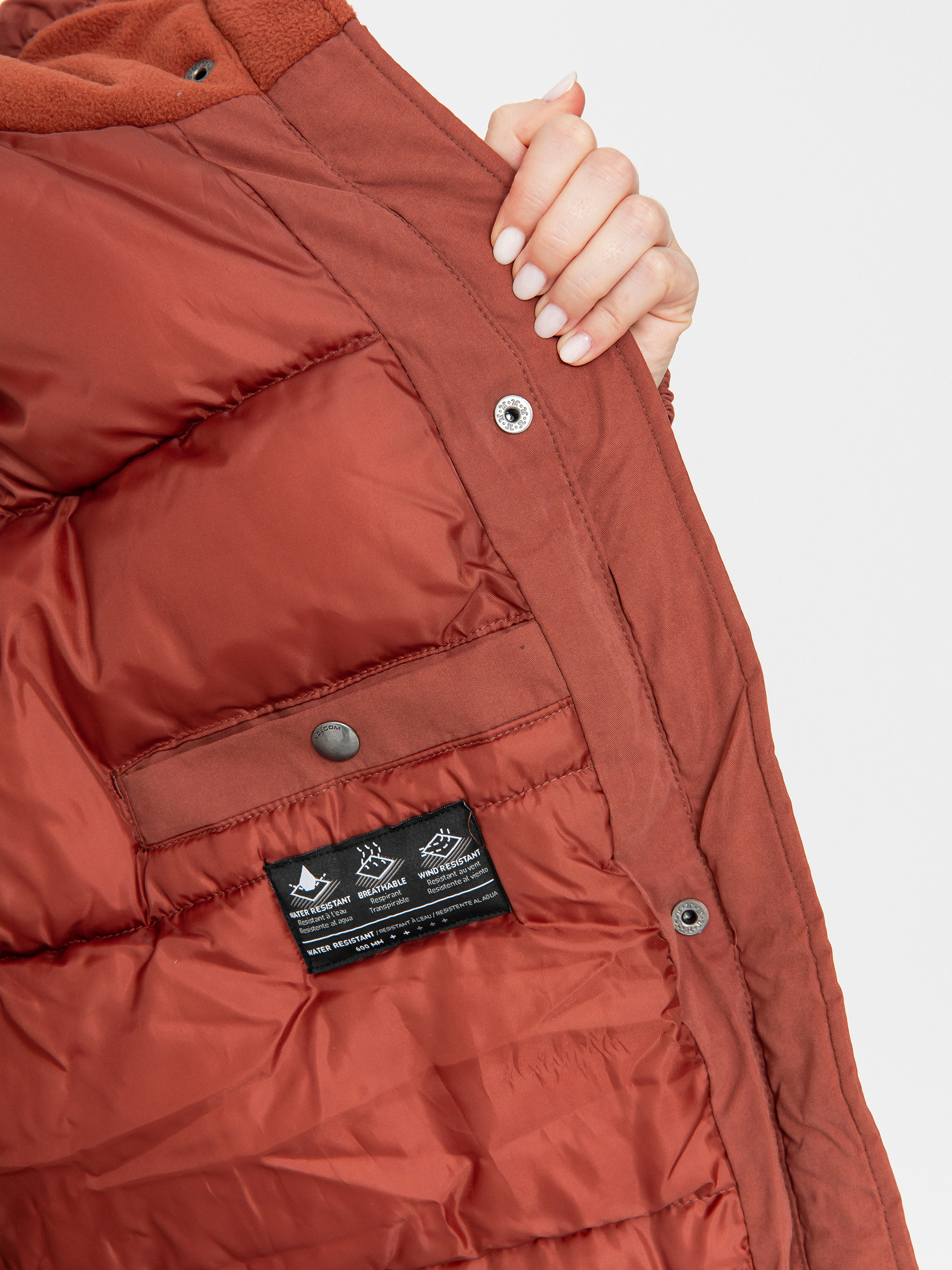 Bunda Volcom Sleepi Puff Up Parka Wmn (chestnut brown)