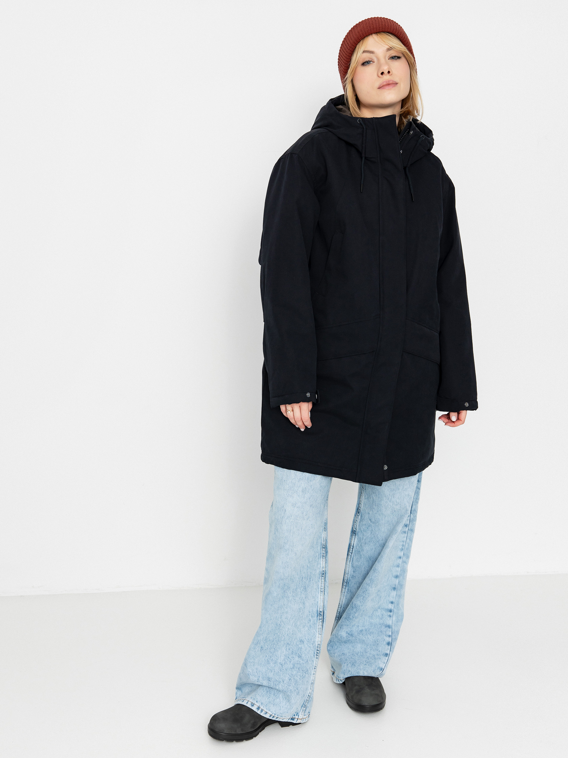 Bunda Volcom Somestone 10K Parka Wmn (black)