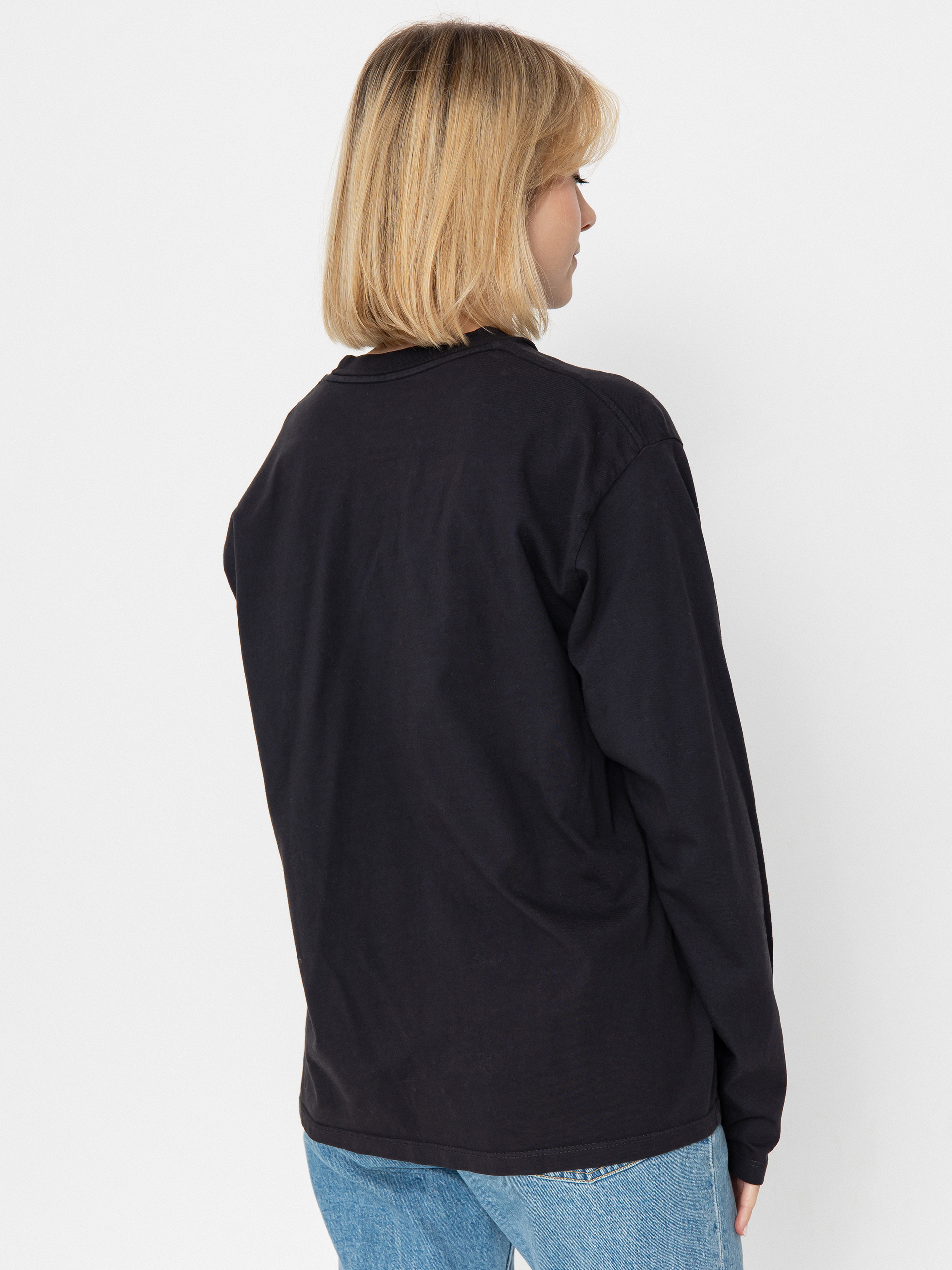 Triko OBEY Psychedelic Chemistry Wmn (pigment black)