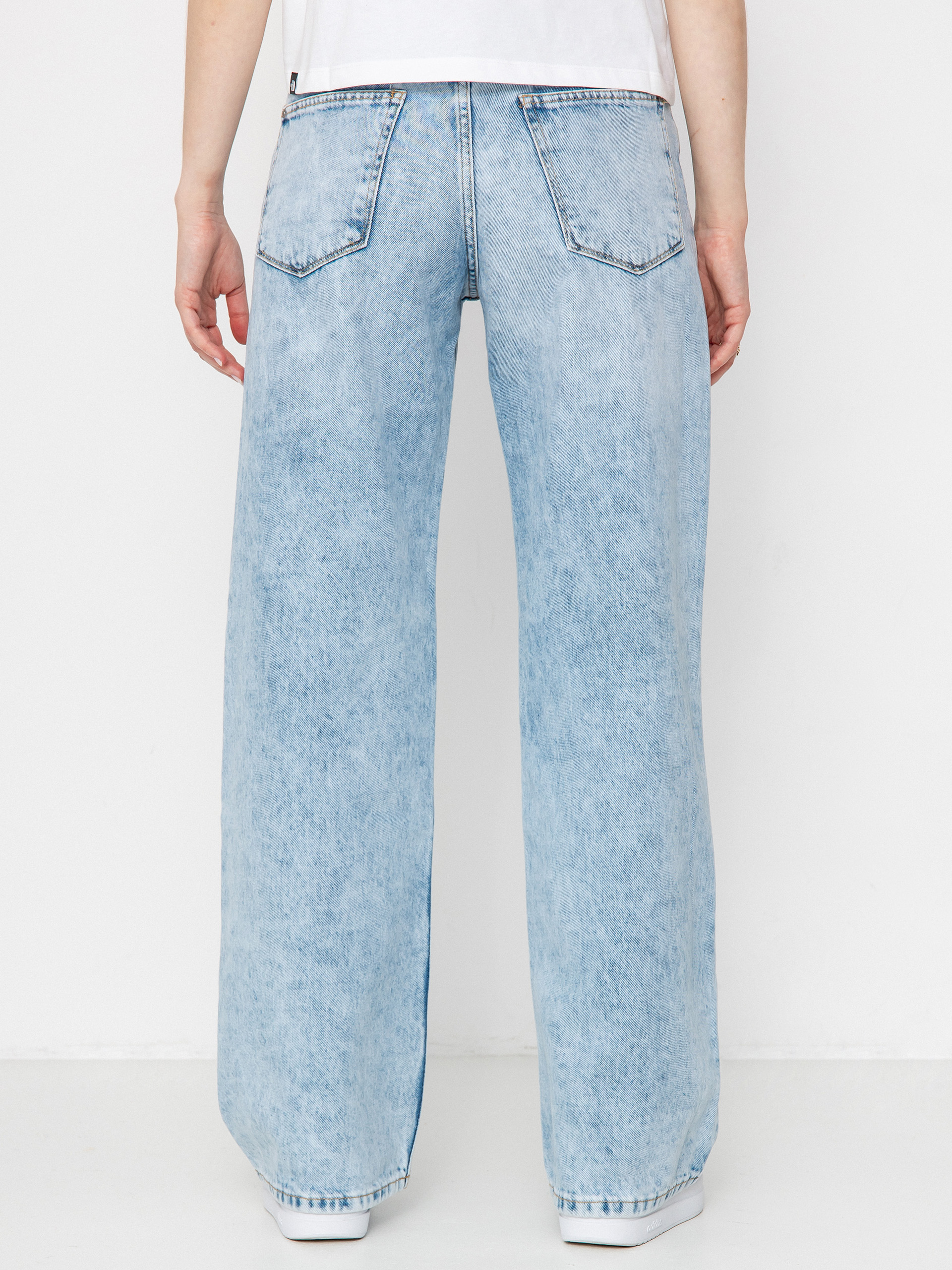 Kalhoty Roxy Milla Wide Leg Regular Wmn (glacier)