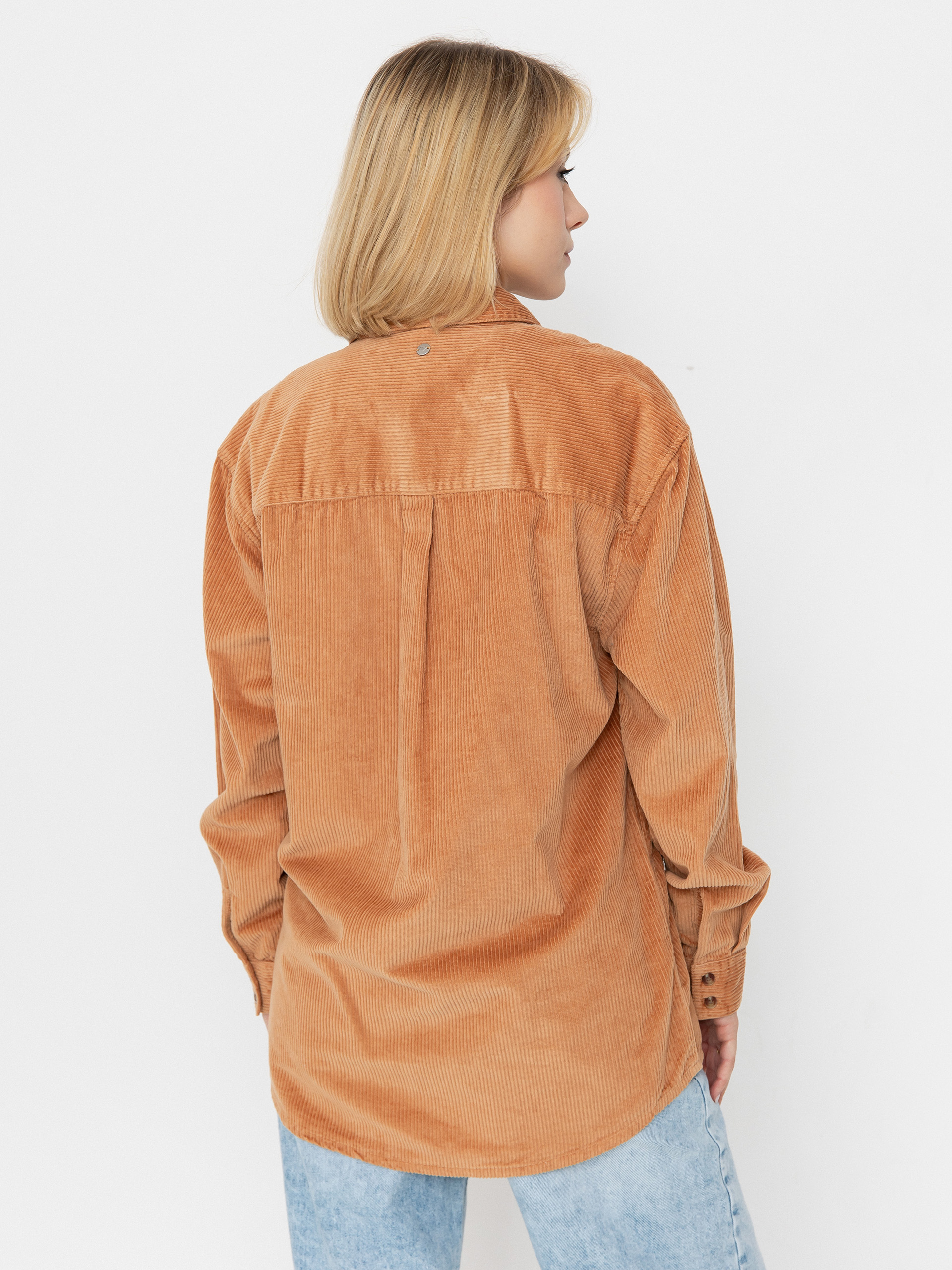 Košile Roxy Let It Go Cord Wmn (camel)