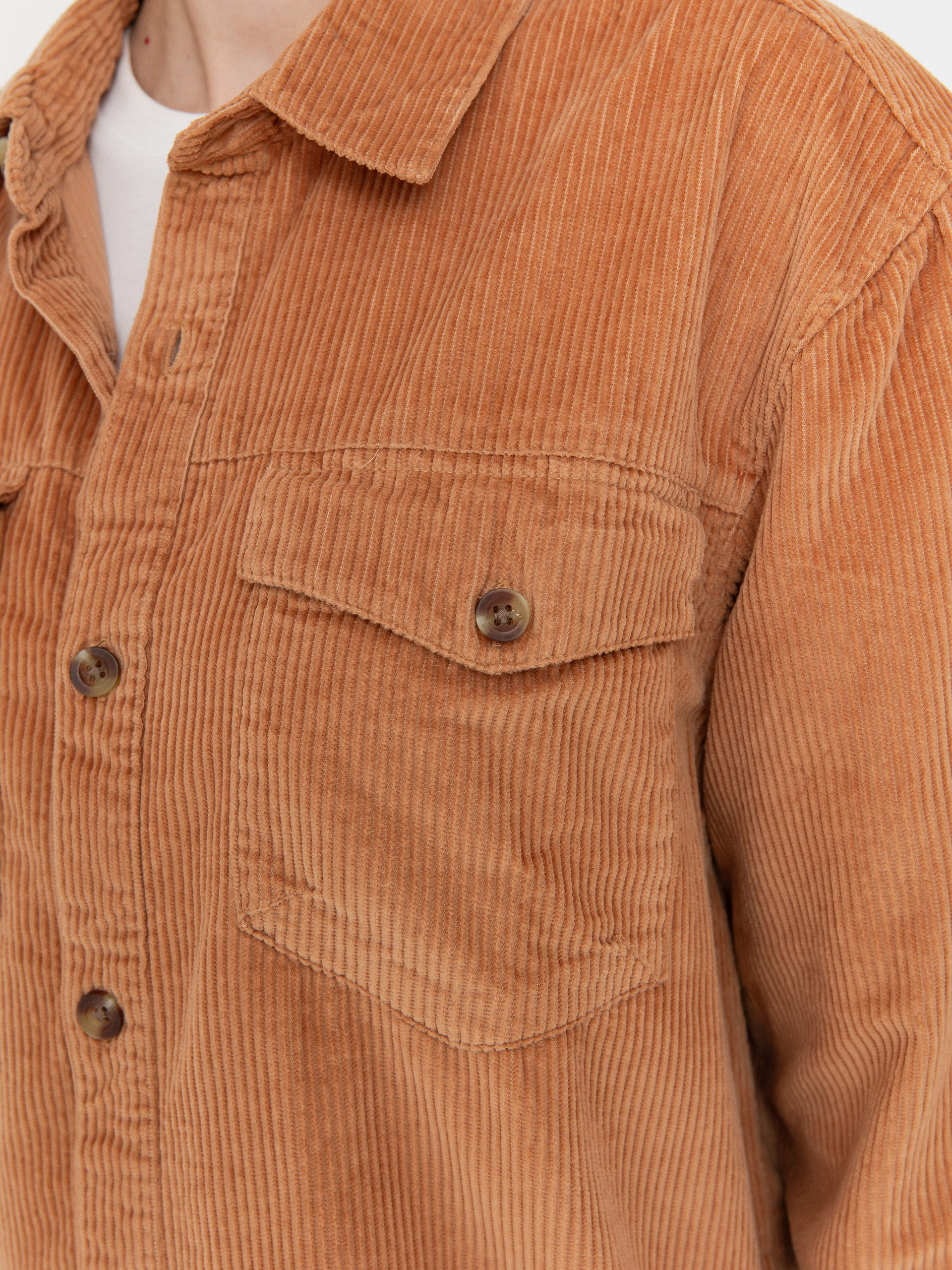 Košile Roxy Let It Go Cord Wmn (camel)