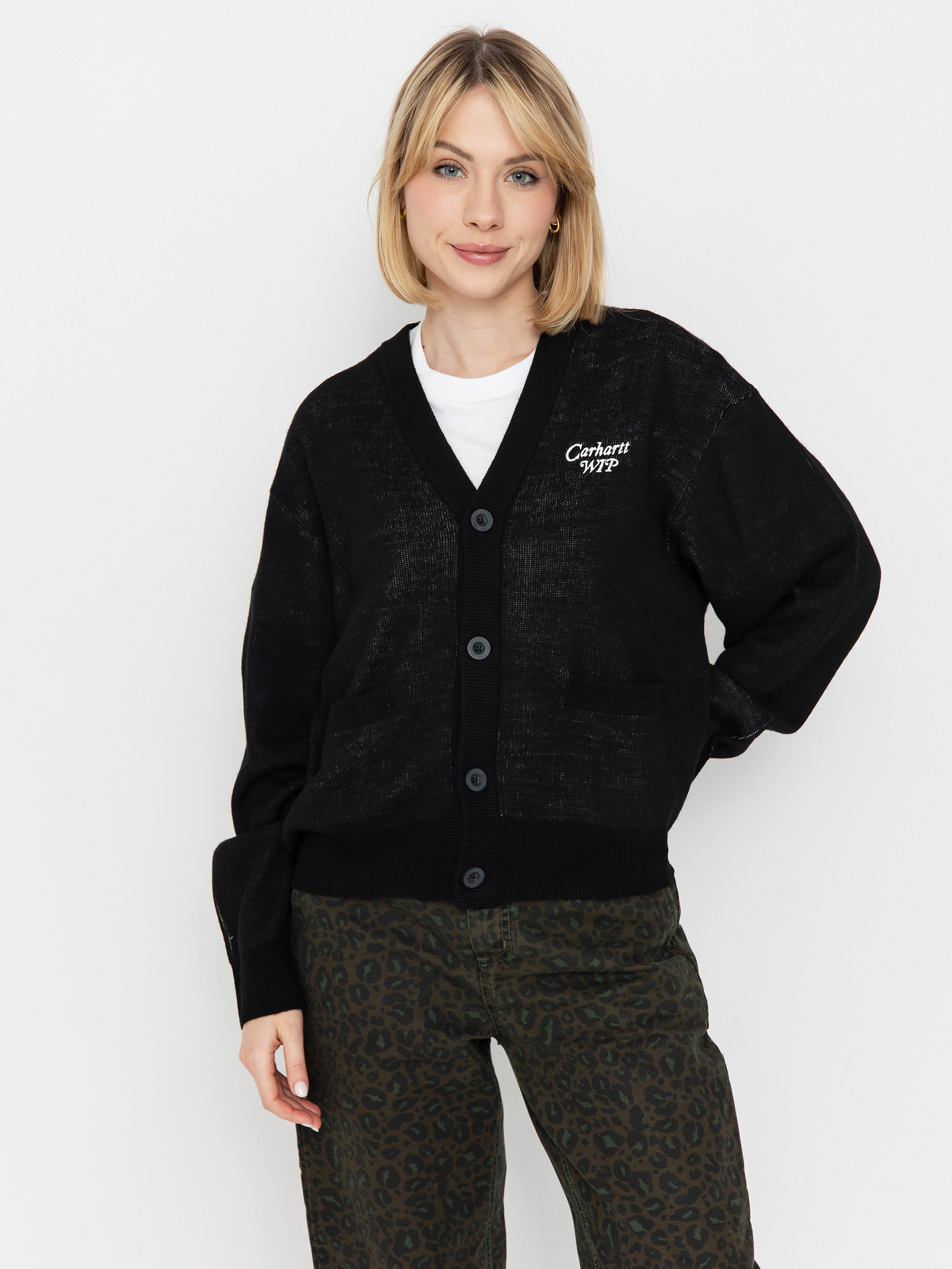 Svetr Carhartt WIP Harttbreaker Cardigan Wmn