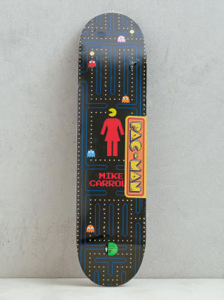 Deska Girl Skateboard Carroll Pac Man (black)