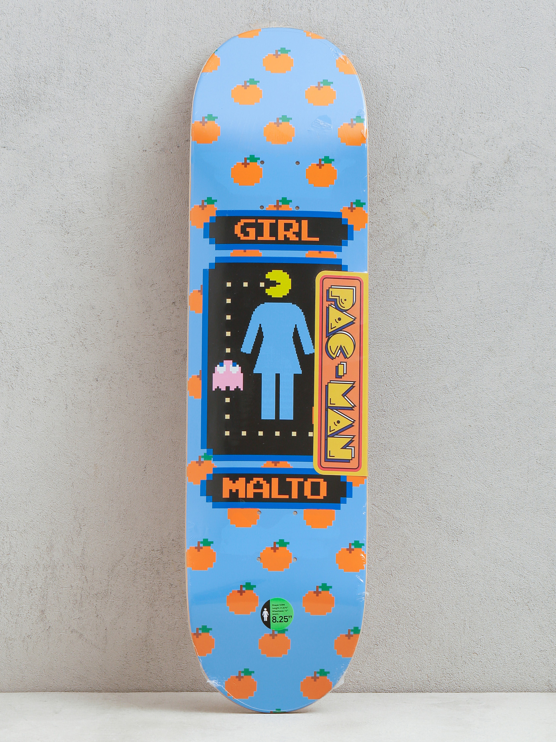 Deska Girl Skateboard Malto Pac Man