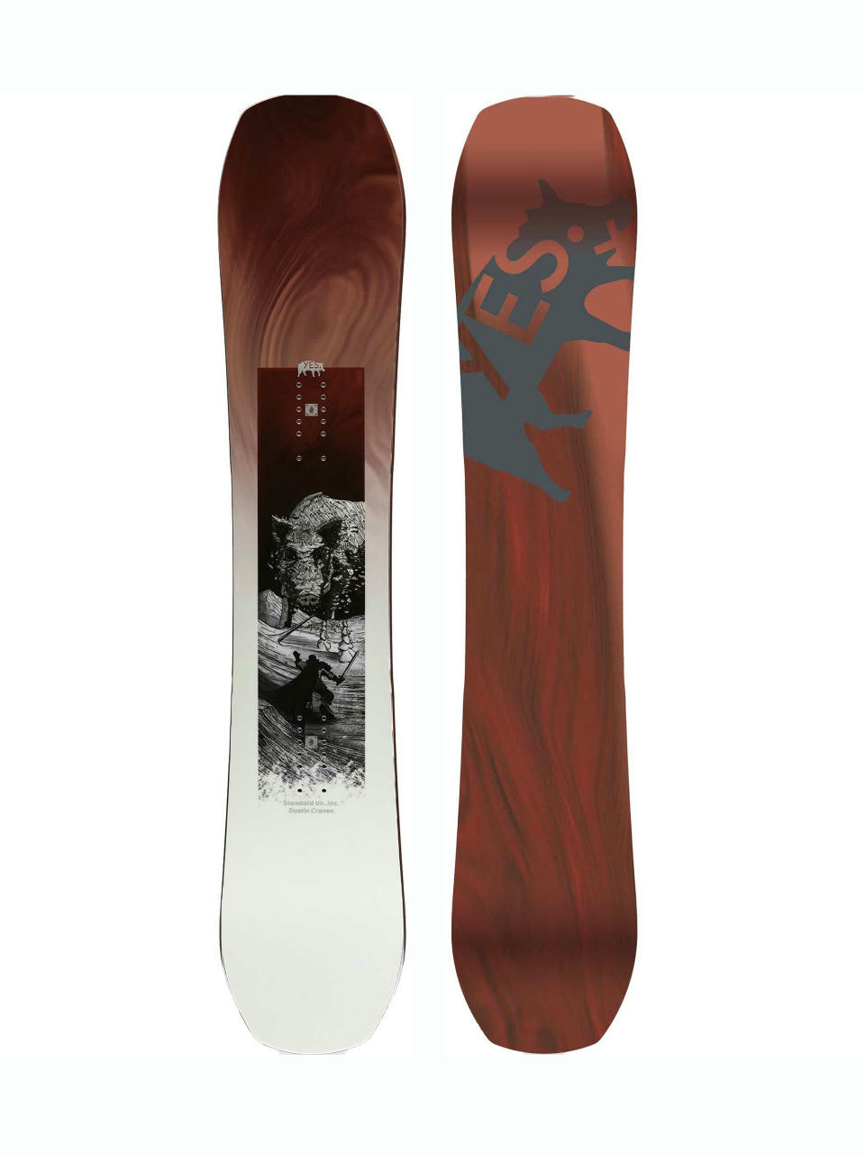 Snowboard Yes Standard UnInc. DC XTRM (dark red/black)