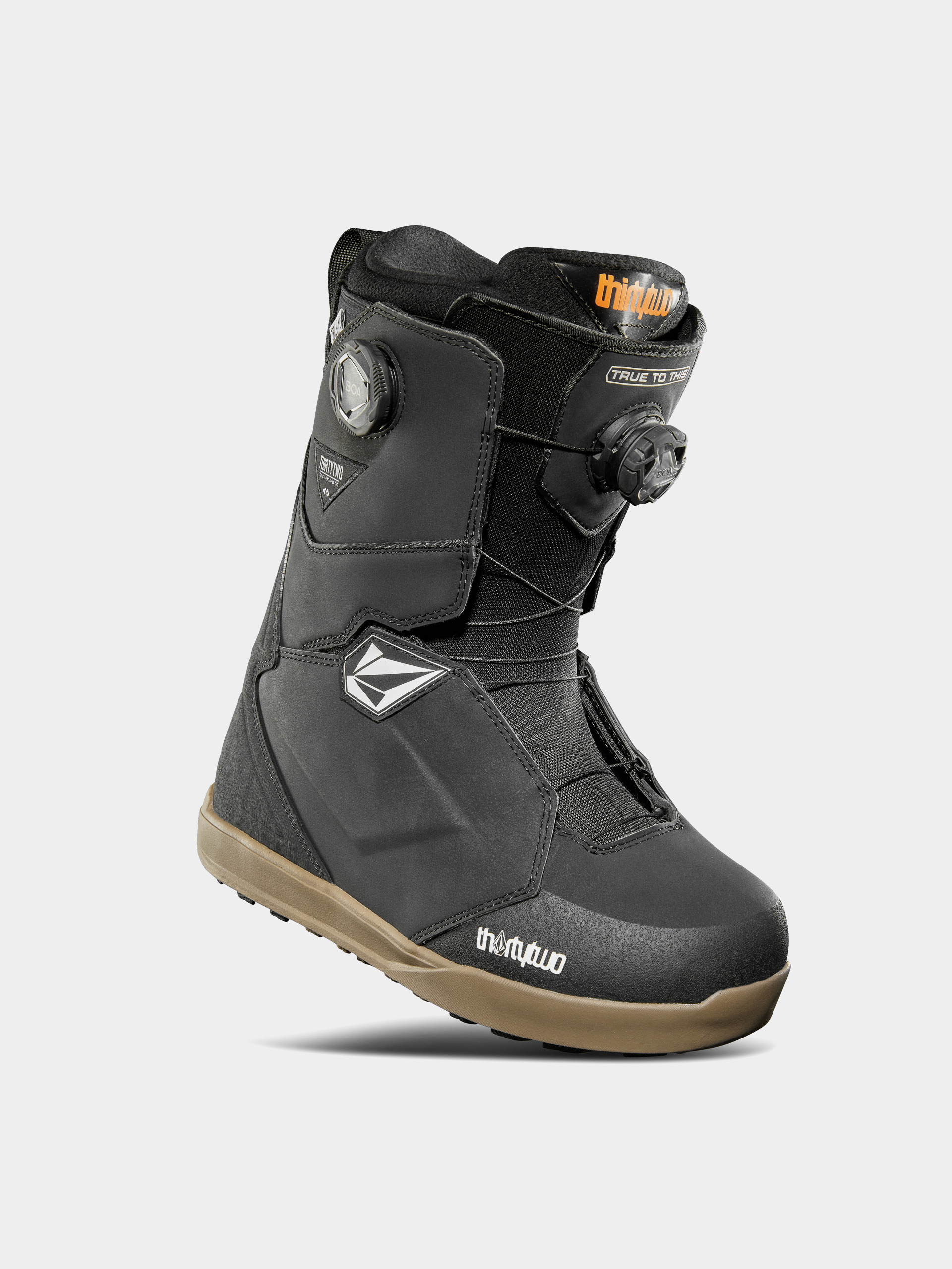 Pánské Boty na snowboard ThirtyTwo Lashed Double Boa X Volcom (black/gum)