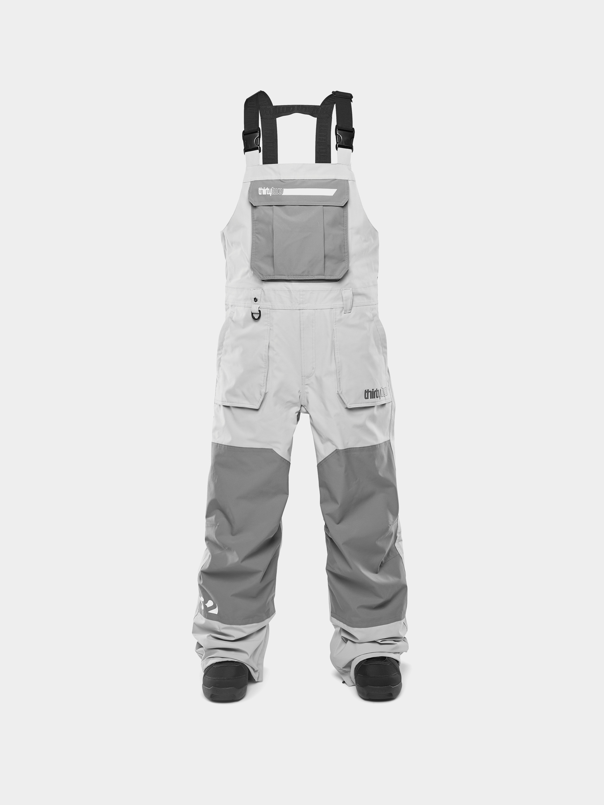 Snowboardové kalhoty  ThirtyTwo Basement Bib (charcoal)