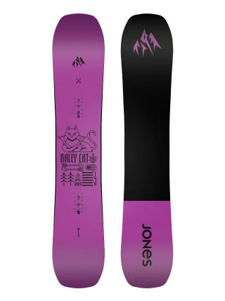 Snowboard Jones Snowboards Rally Cat Wmn (black/pink)