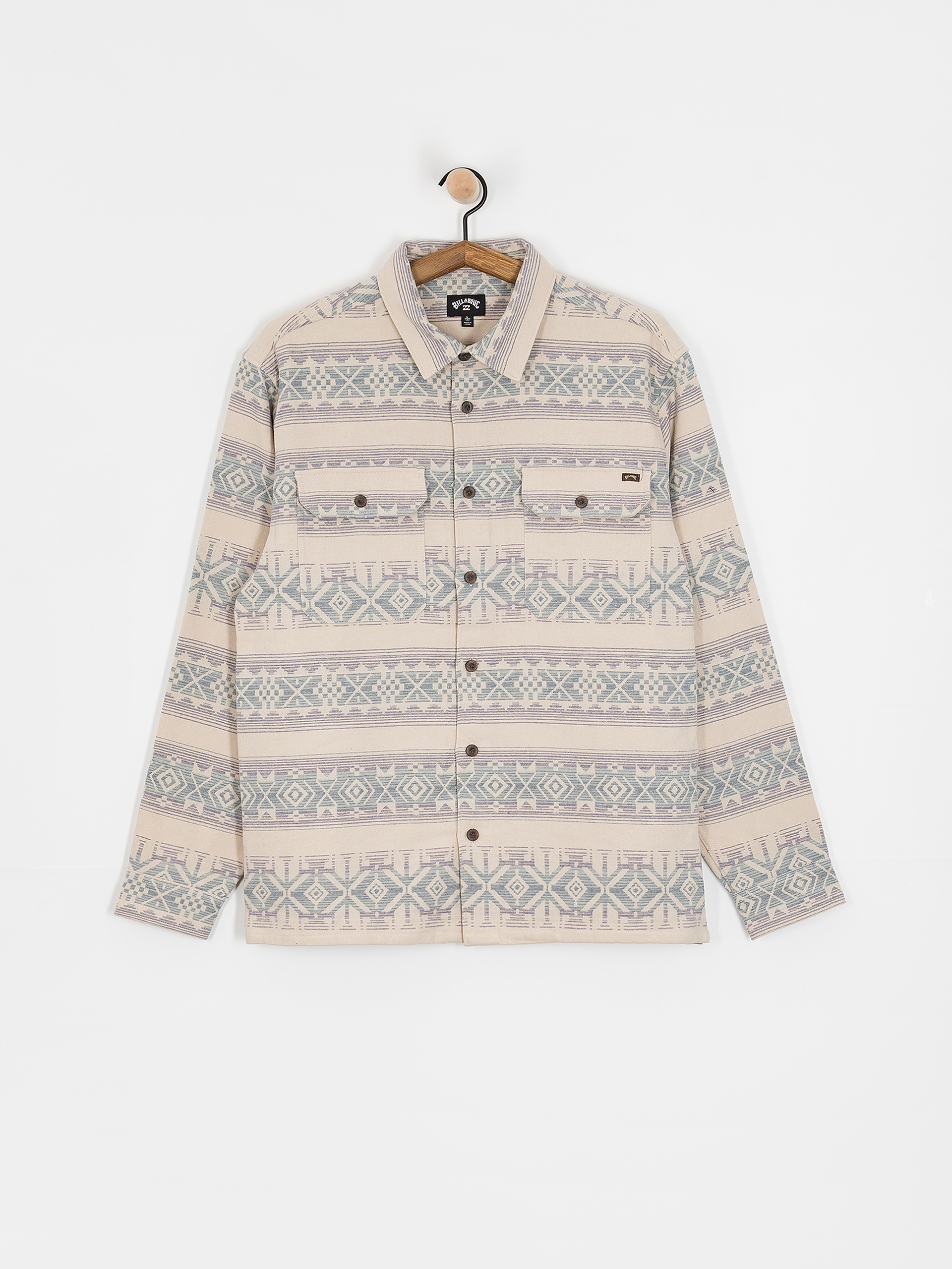 Košile Billabong Offshore Jacquard (taupe)