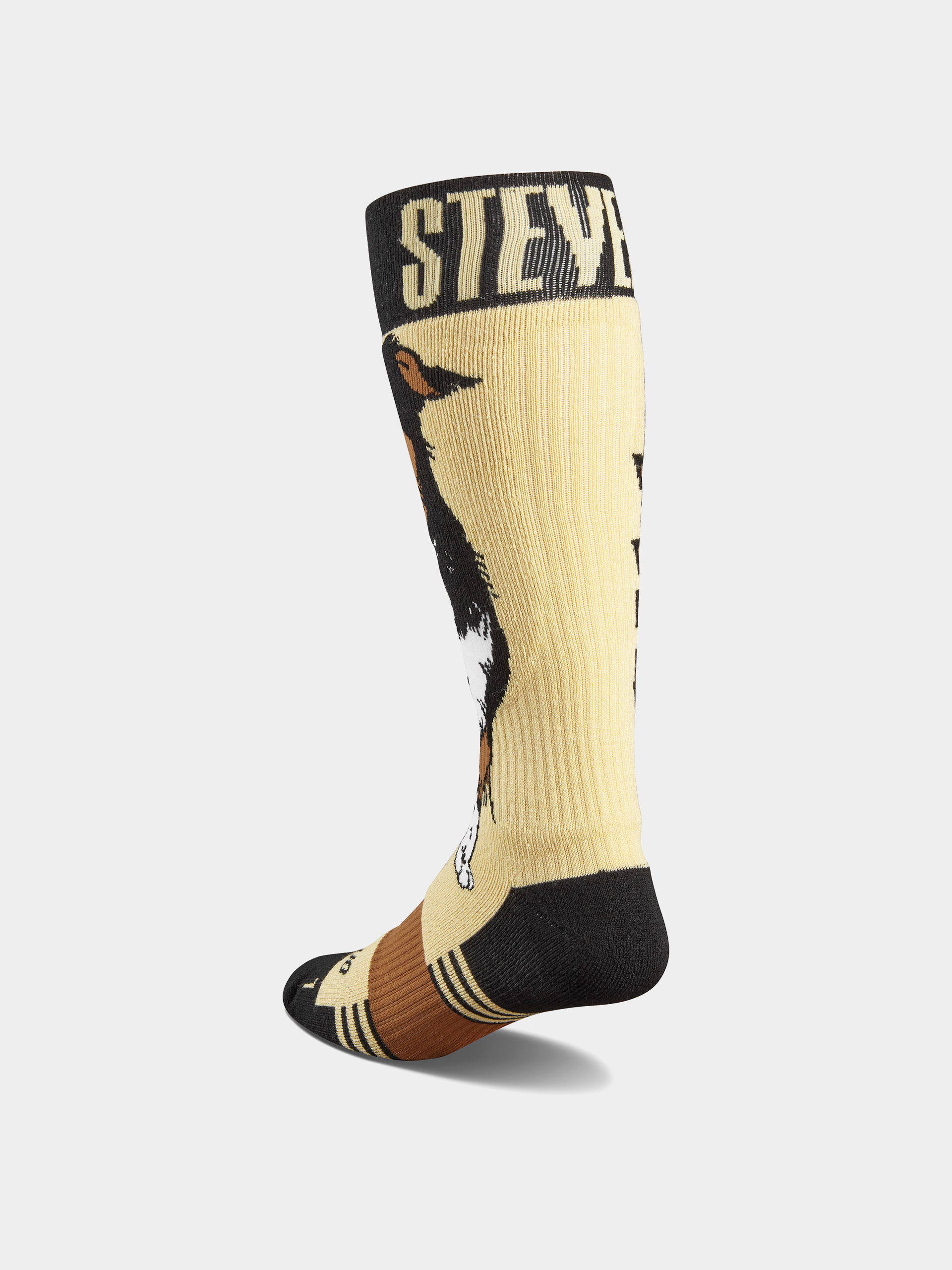 Ponožky ThirtyTwo Signature Merino (black/brown)