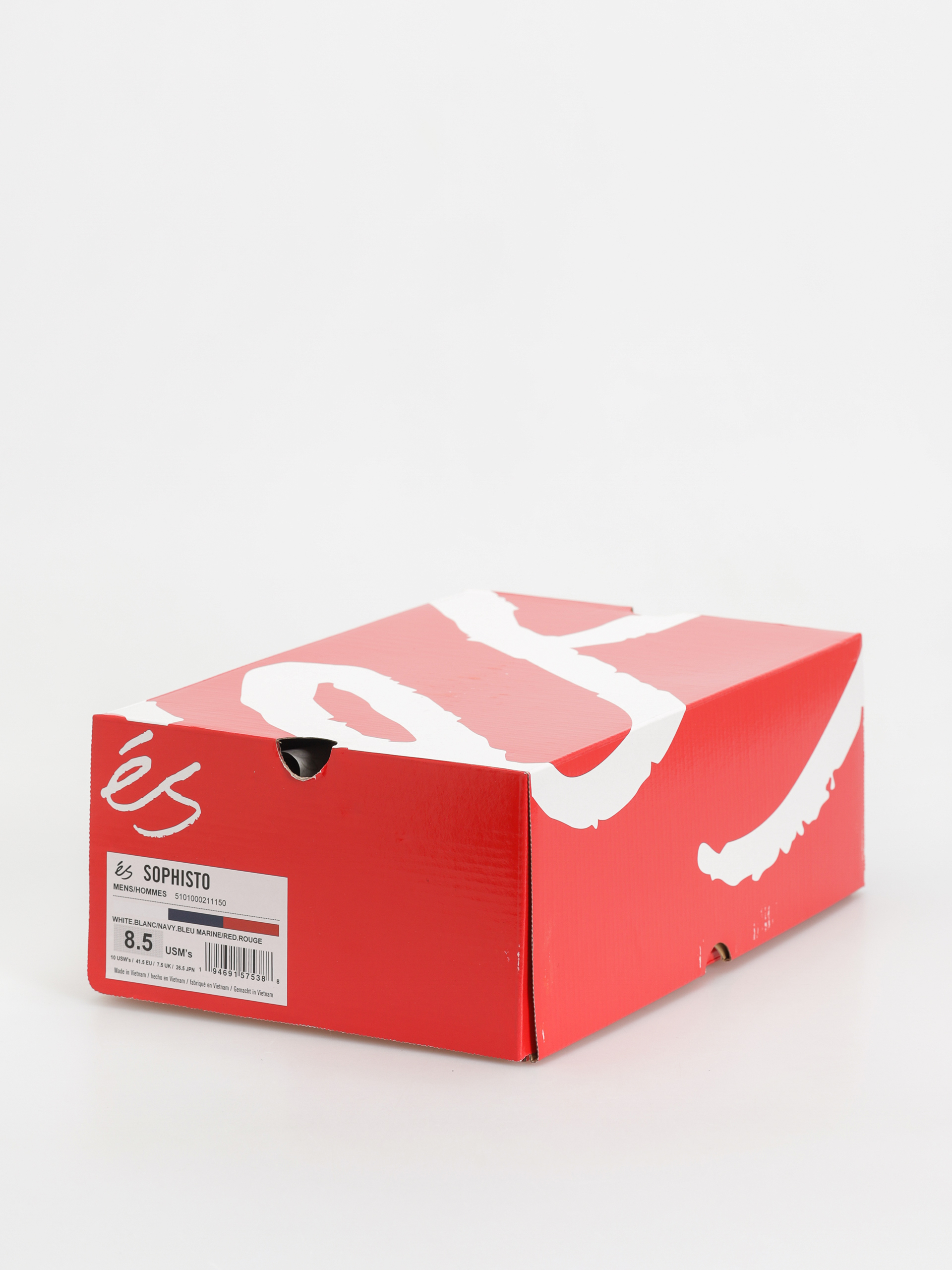 Boty eS Sophisto (white/navy/red)