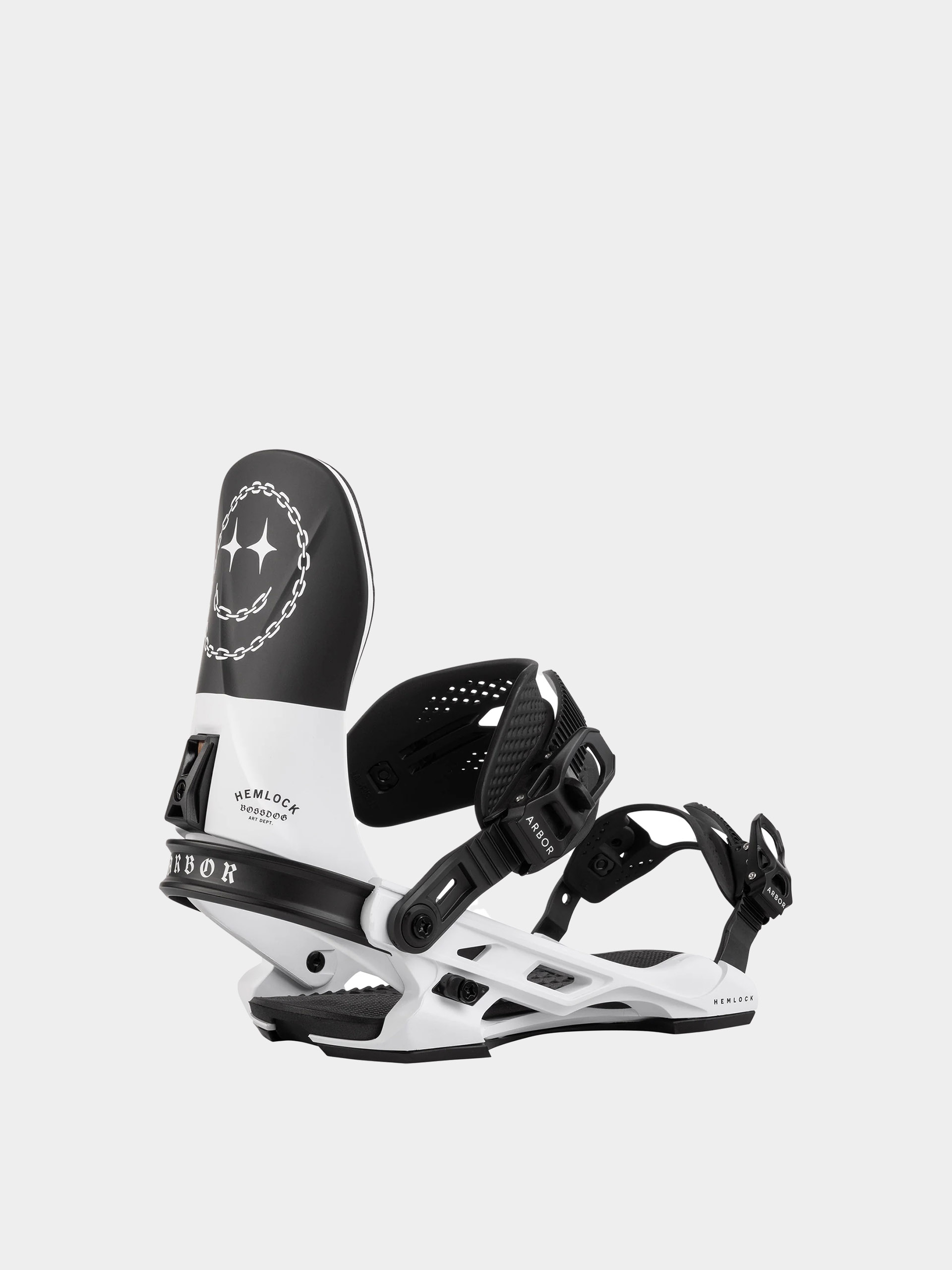 Snowboardovu00e9 vu00e1zu00e1nu00ed Arbor Hemlock (white/black/boss dog)