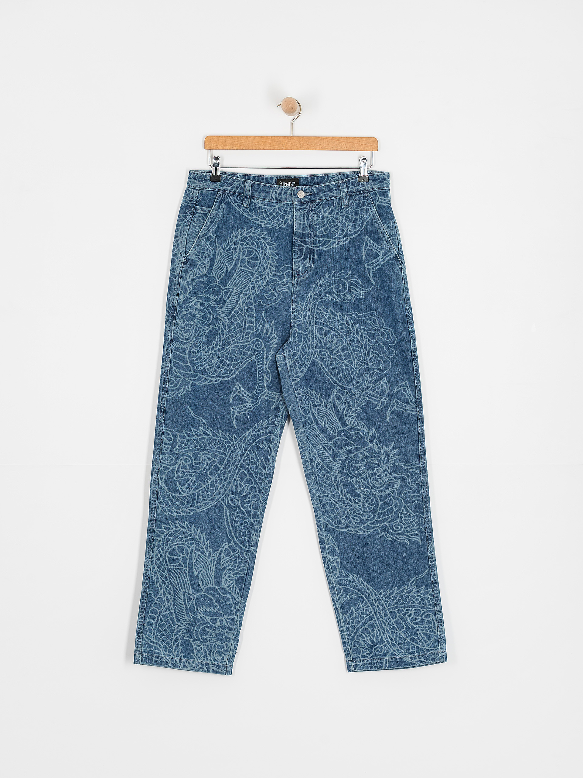 Kalhoty RipNDip Haku Denim (dark wash)