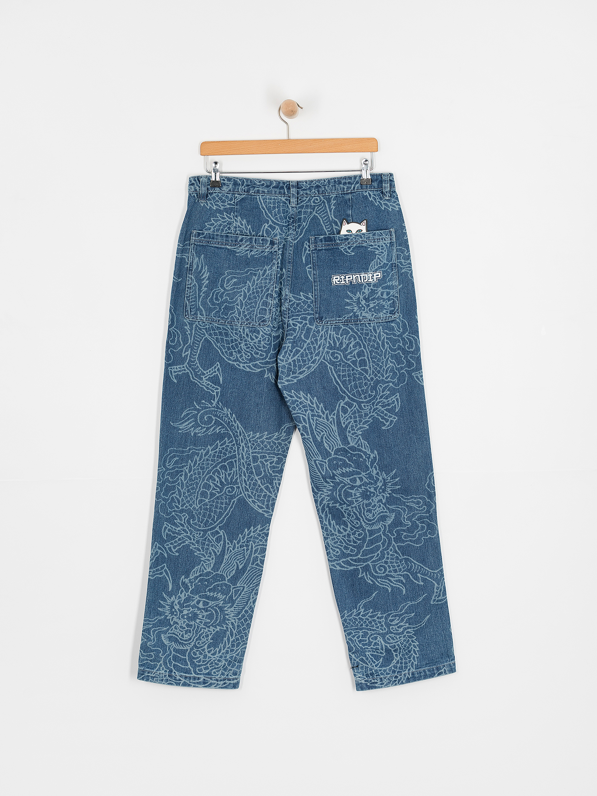 Kalhoty RipNDip Haku Denim (dark wash)