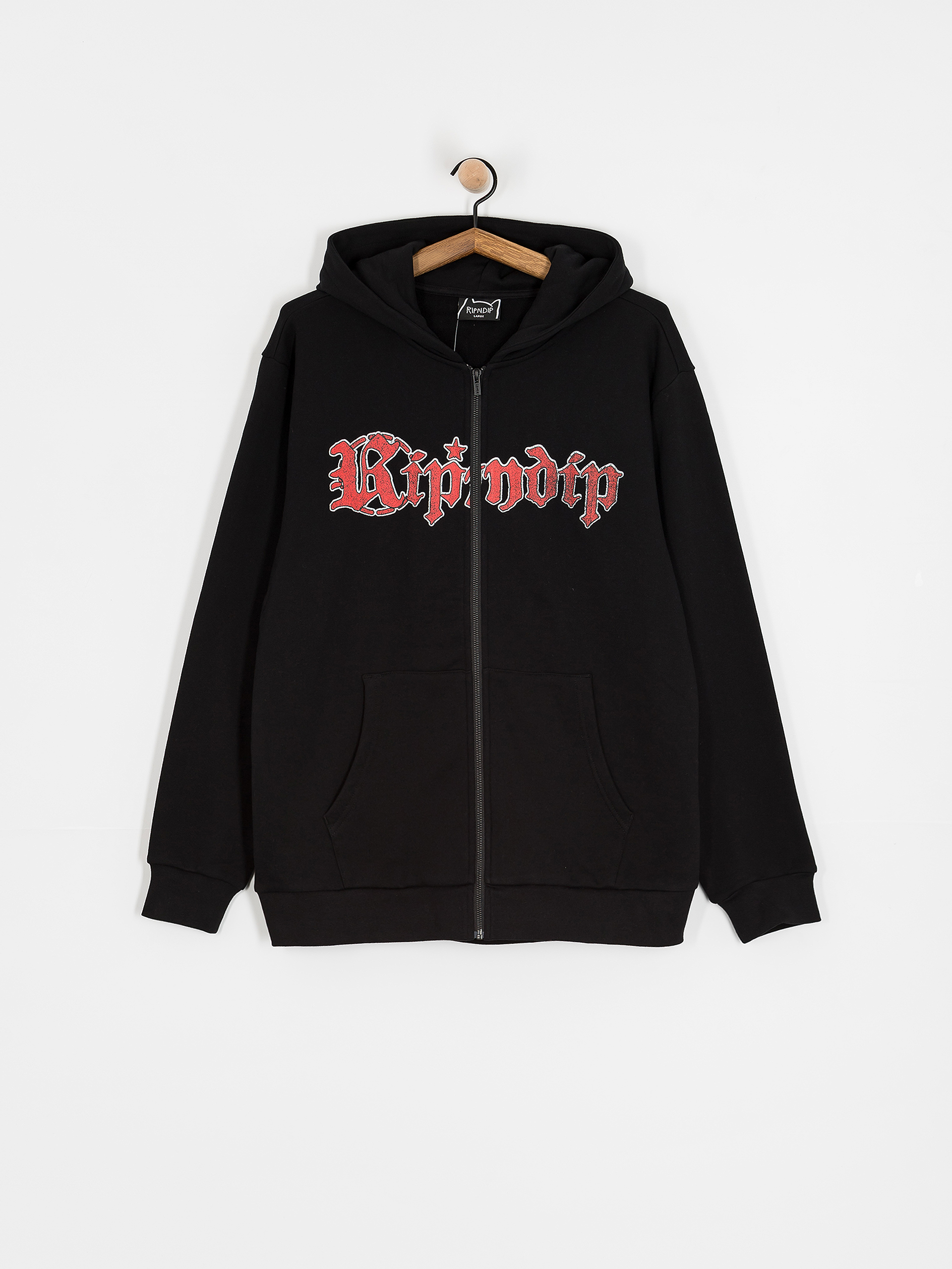 Mikina s kapucí RipNDip Fein HD (black)