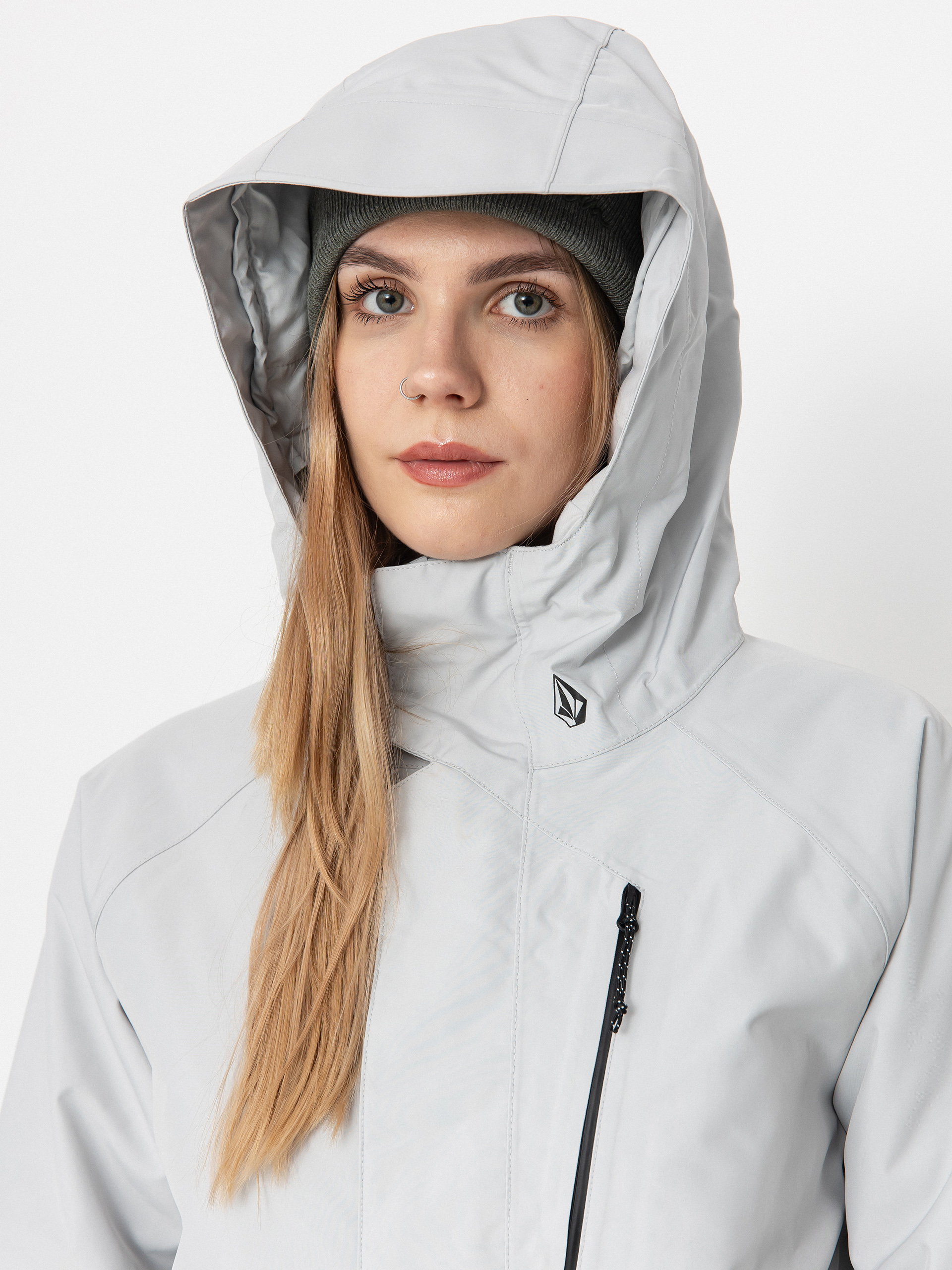 Dámská Snowboardová bunda Volcom V.Co Aris Ins Gore (cloud grey)