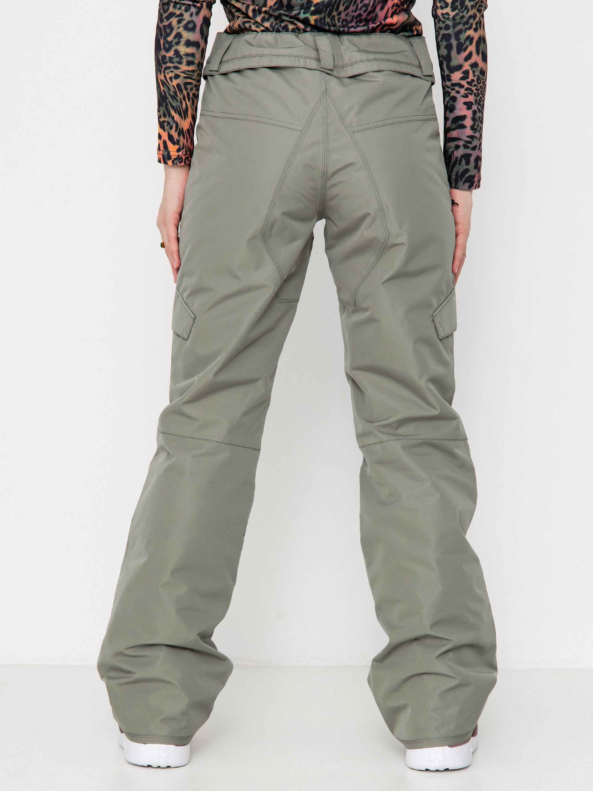 Dámské Snowboardové kalhoty  Volcom Bridger Ins (lichen green)