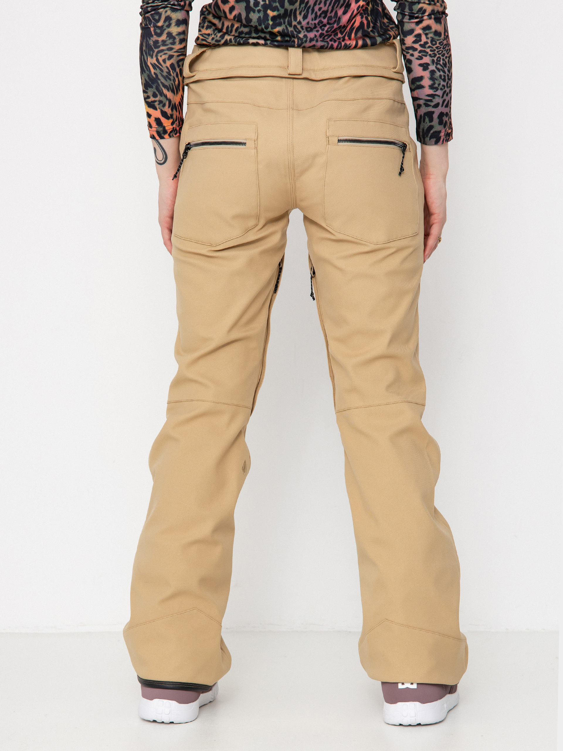 Dámské Snowboardové kalhoty  Volcom Genus Stretch (sand)