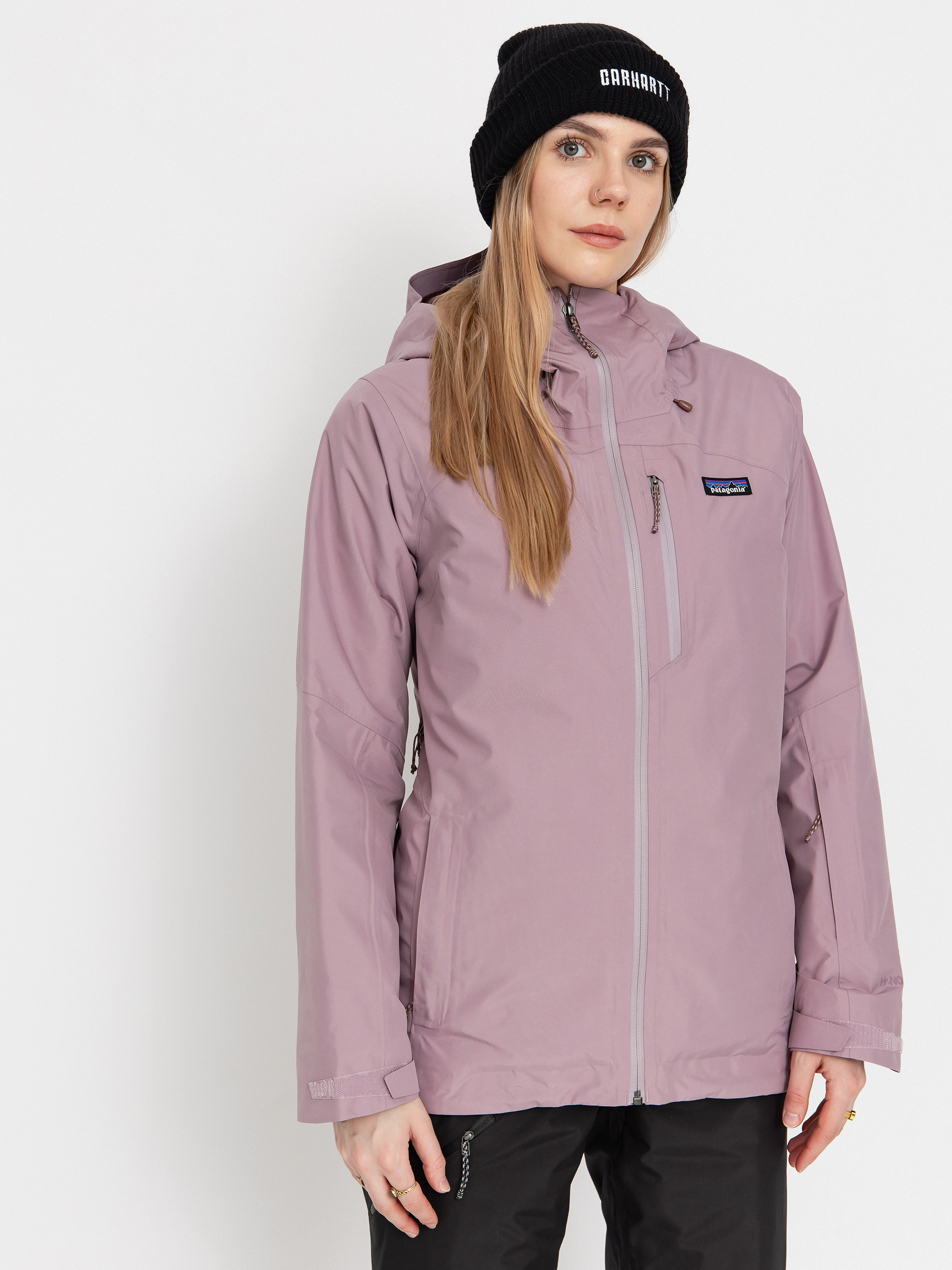 Dámská Bunda Patagonia Insulated Powder Town (stormy mauve)