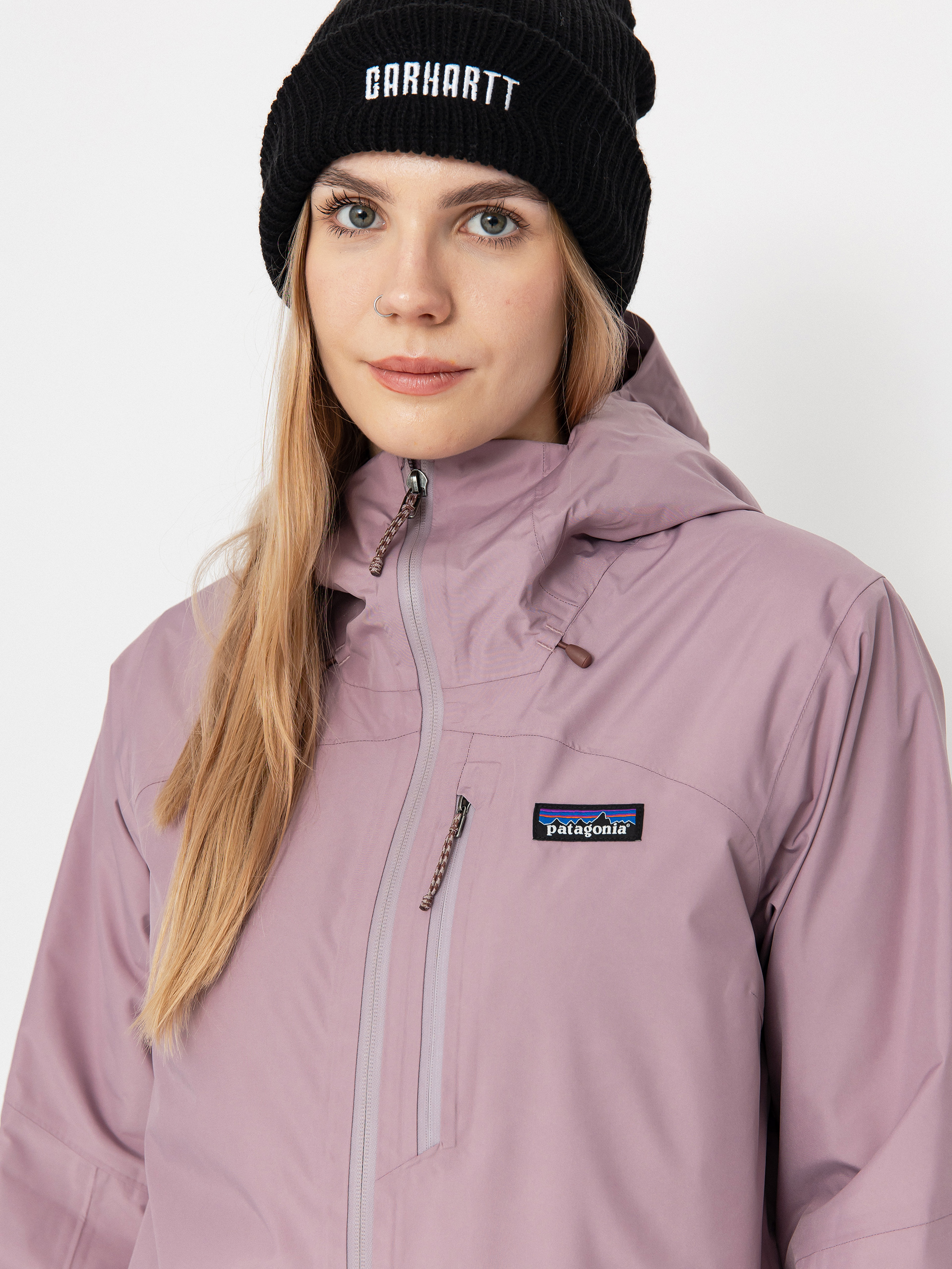 Dámská Bunda Patagonia Insulated Powder Town (stormy mauve)