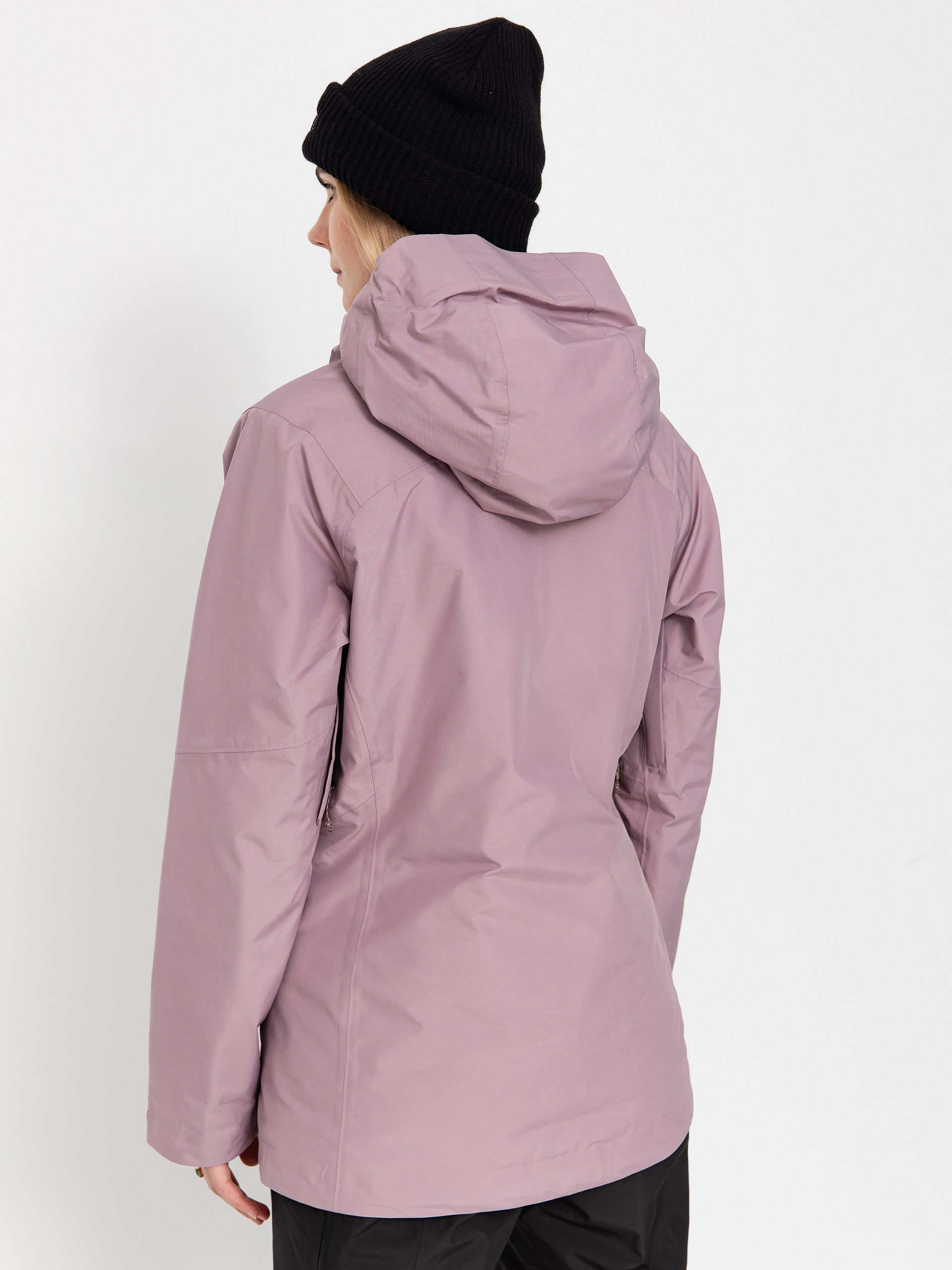 Dámská Bunda Patagonia Insulated Powder Town (stormy mauve)