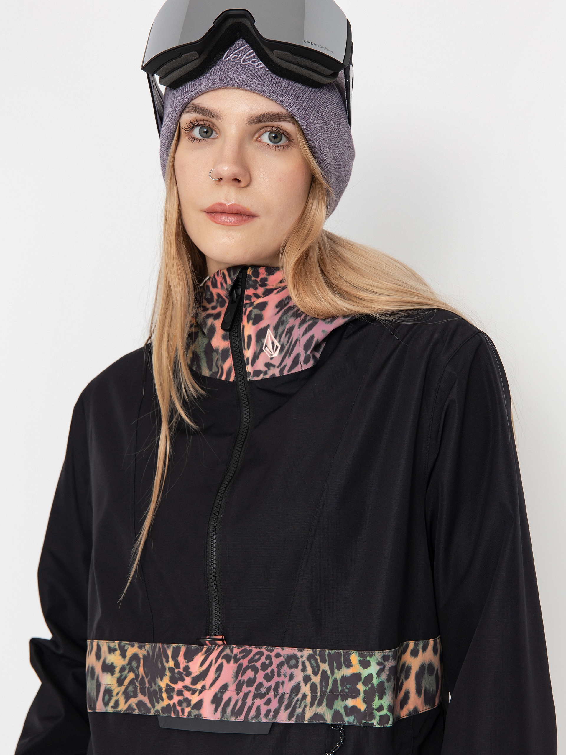 Dámská Snowboardová bunda Volcom Ashfield Pullover (black)