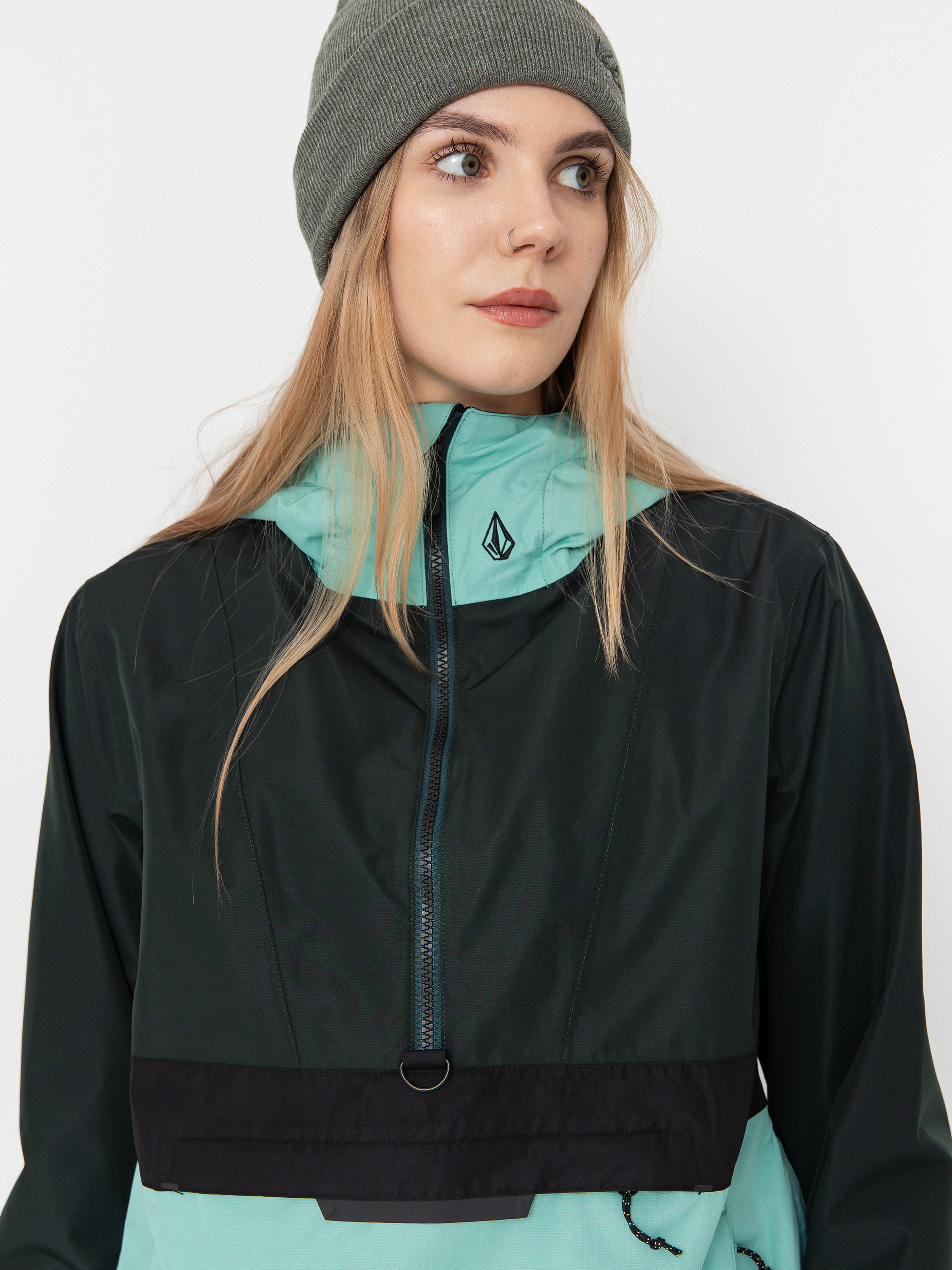 Dámská Snowboardová bunda Volcom Ashfield Pullover (wasabi)