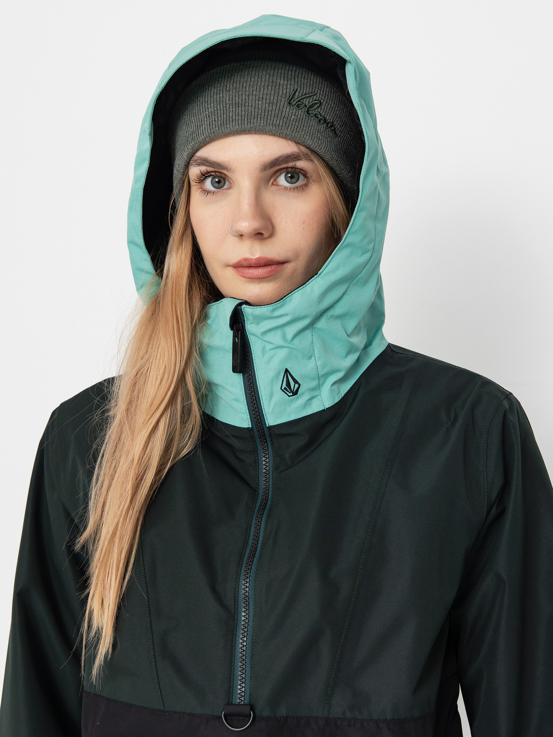 Dámská Snowboardová bunda Volcom Ashfield Pullover (wasabi)