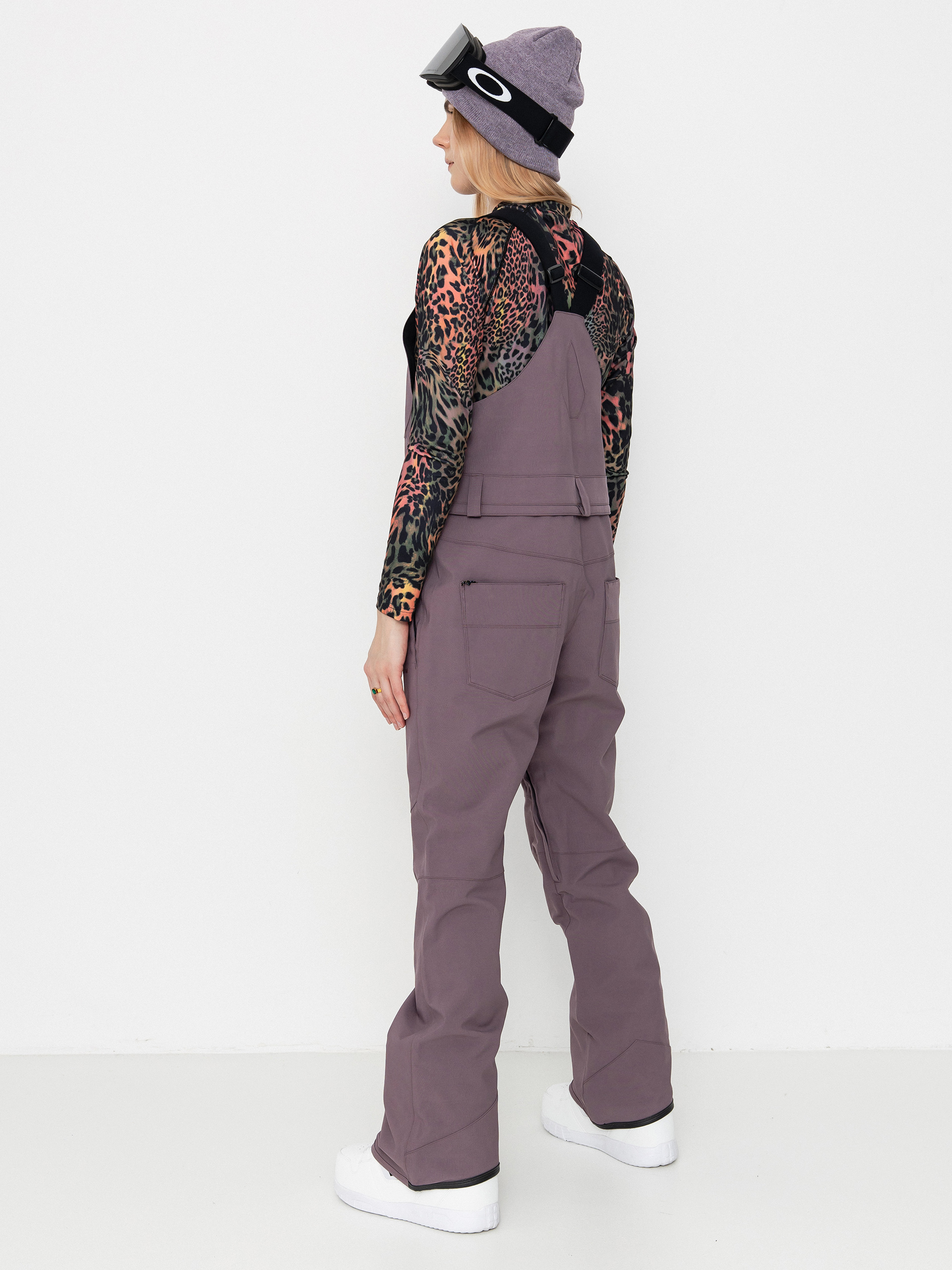 Dámské Snowboardové kalhoty  Volcom Swift Bib Overall (dusty lavender)