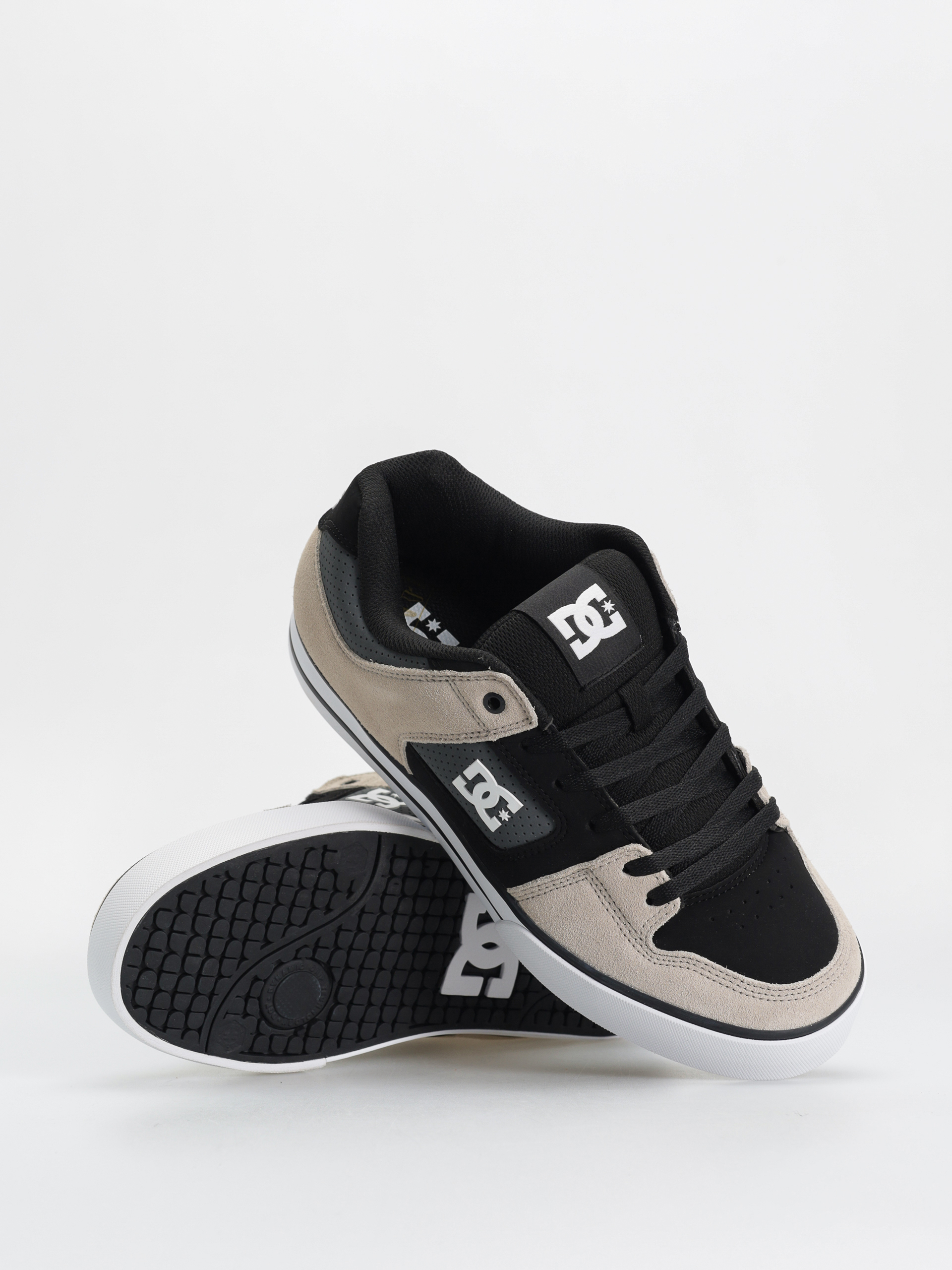 Boty DC Pure černá (black/grey/brown)