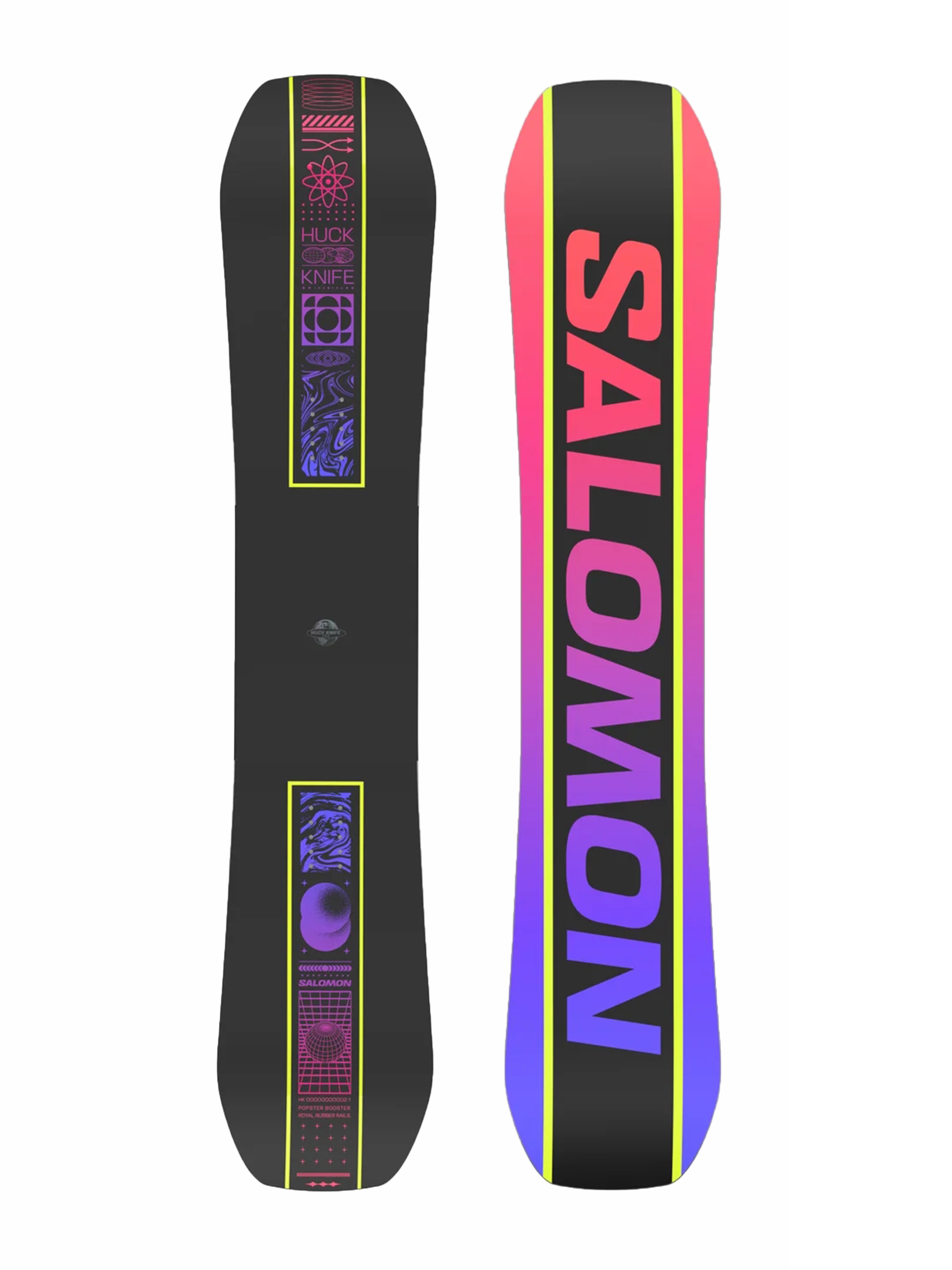 Pánská Snowboard Salomon Huck Knife Pro (black/red)