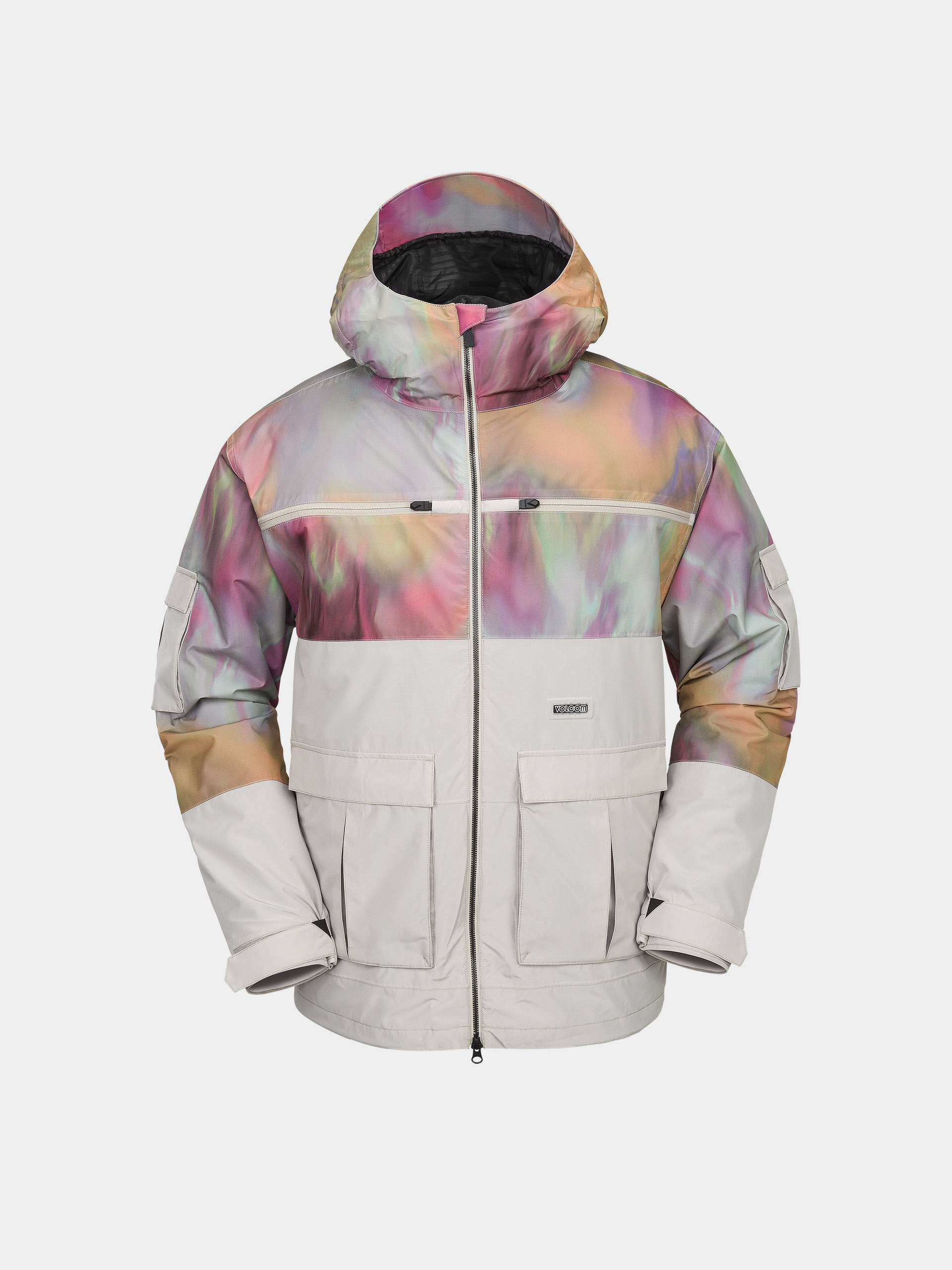Pánská Snowboardová bunda Volcom Nightbreaker 20K (grey)