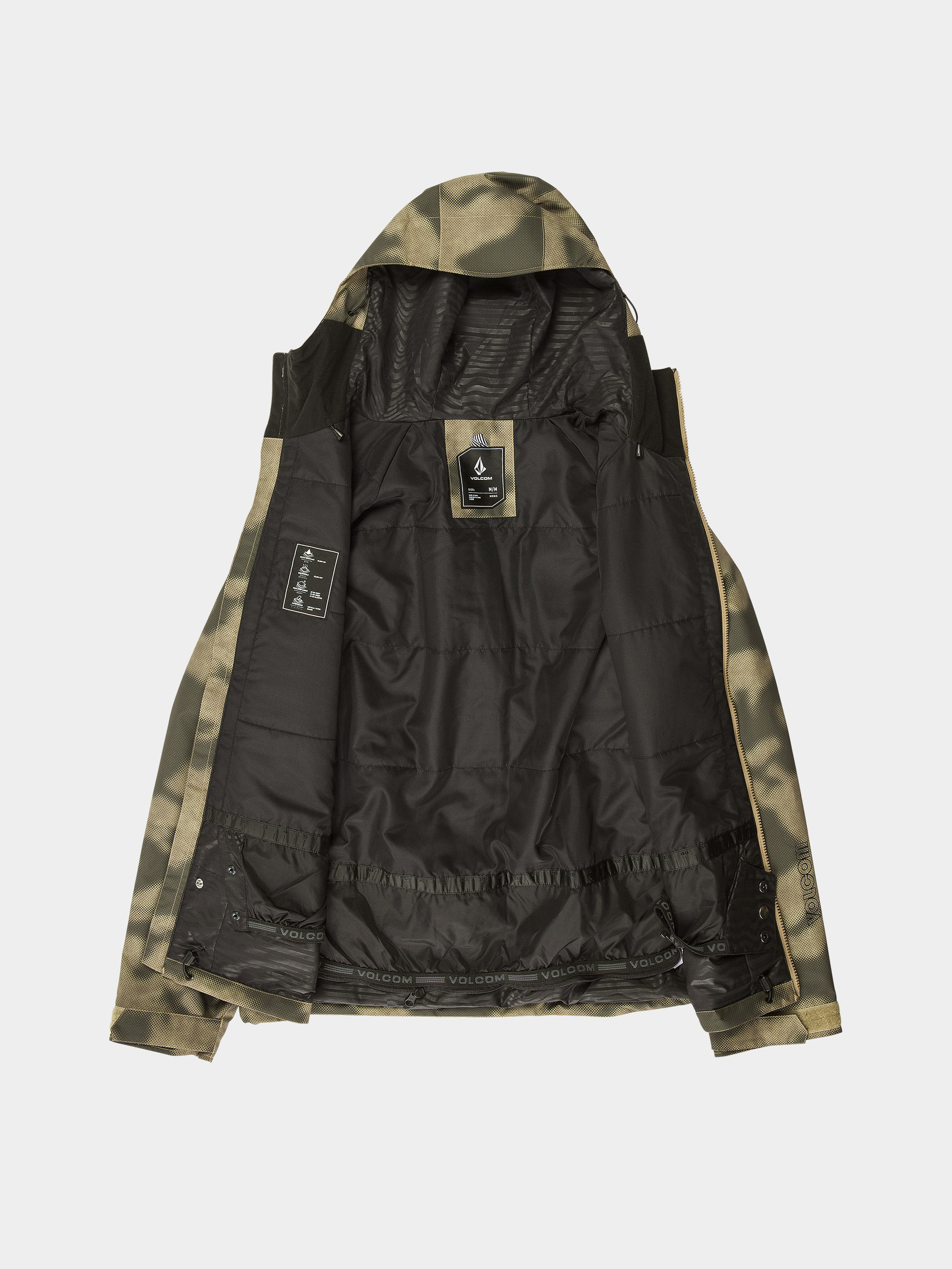 Pánská Snowboardová bunda Volcom 2836 Ins (camouflage)