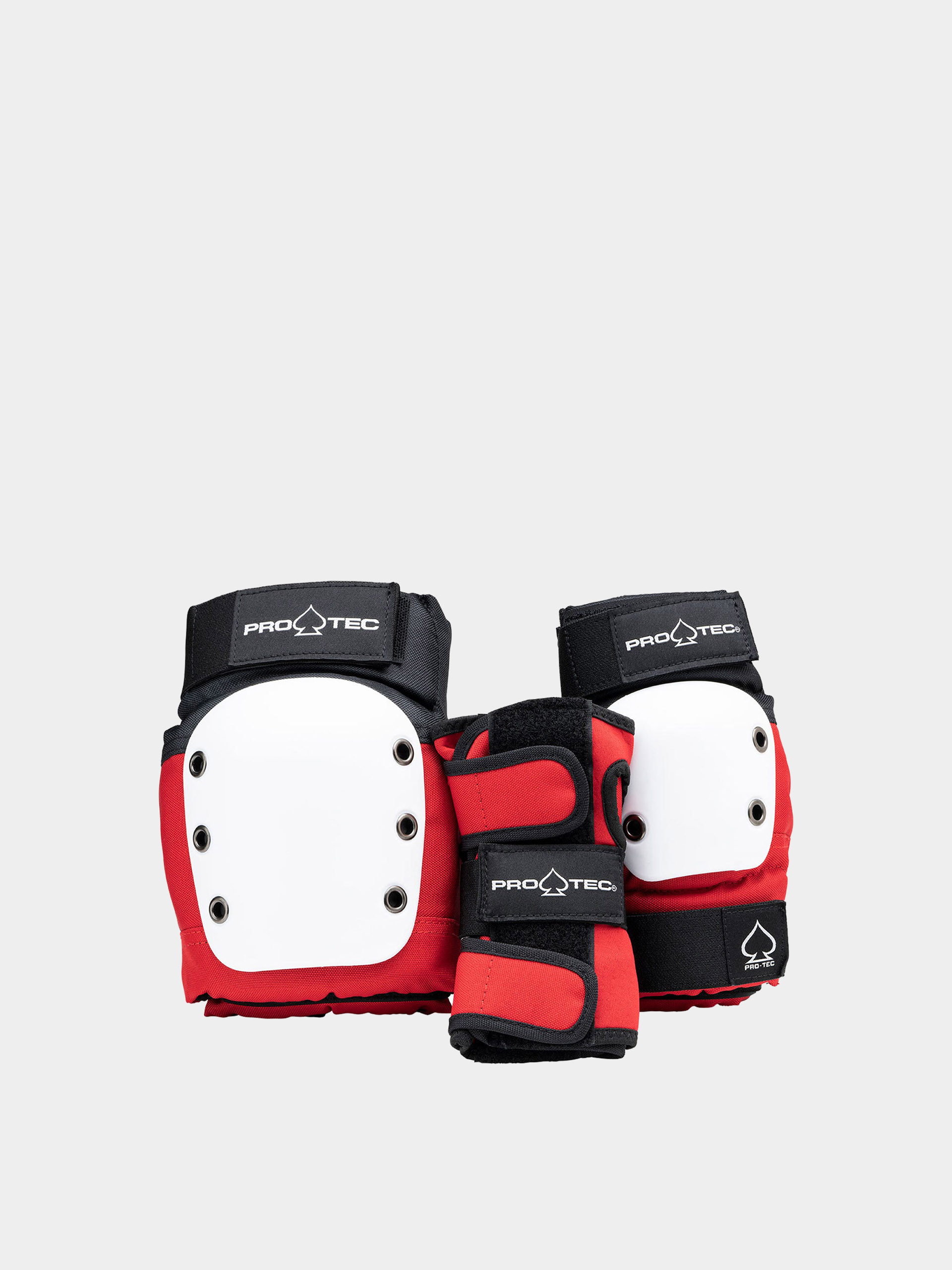 Chrániče Pro Tec Street Gear Junior 3 Pack JR (red/white/black)