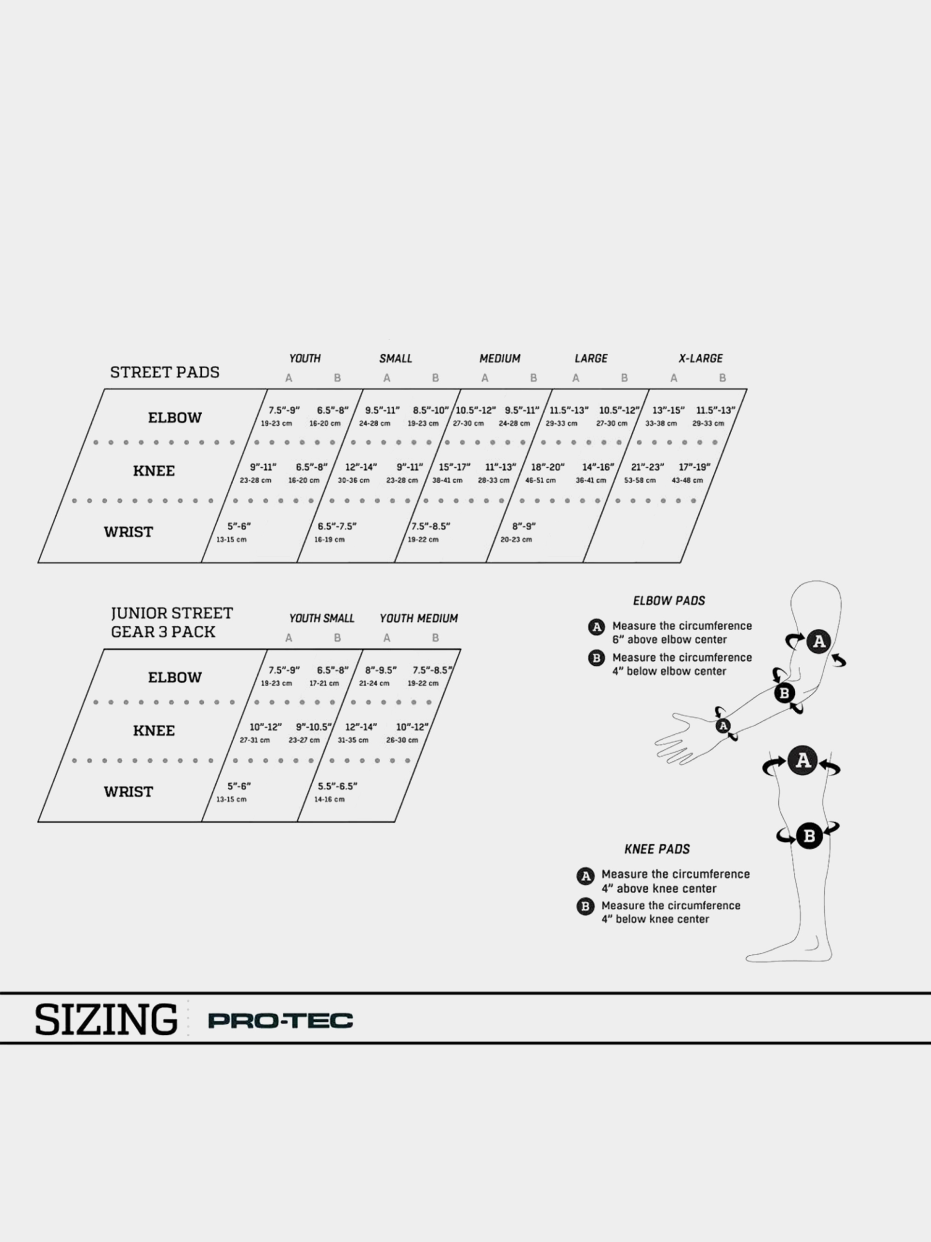 Chrániče Pro Tec Street Elbow Pads (black)