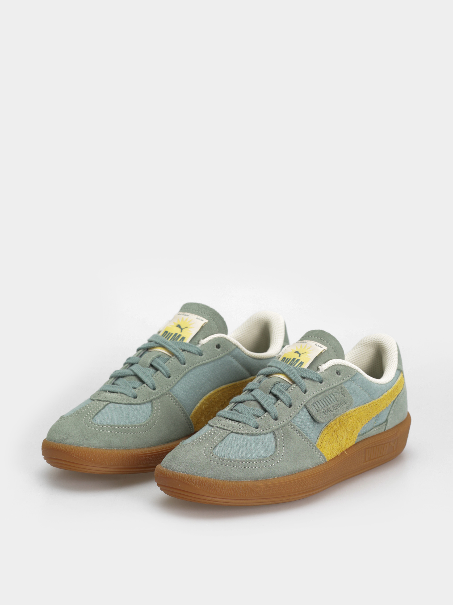 Boty Puma Palermo Weathered (green moon sunny yellow)