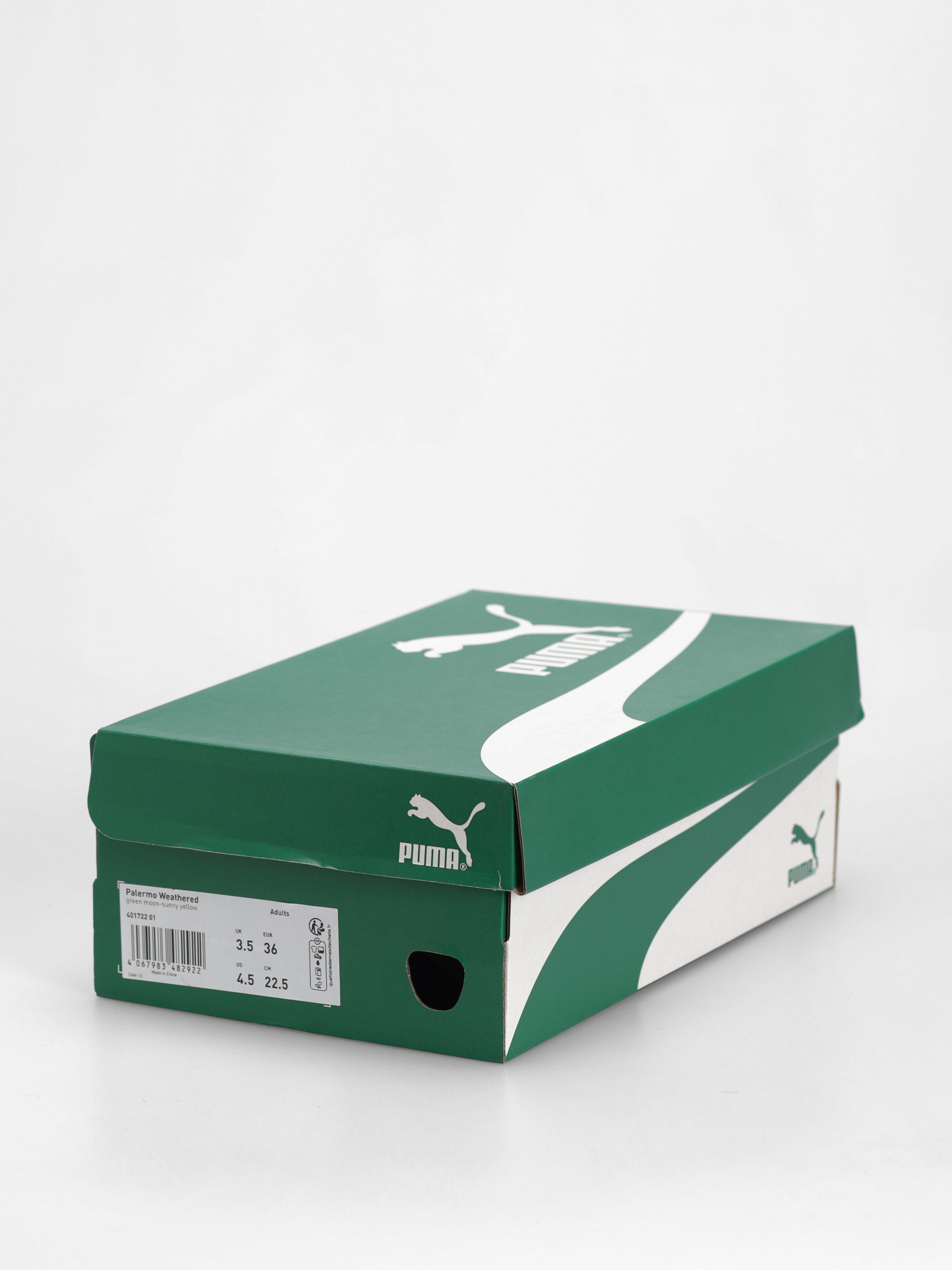 Boty Puma Palermo Weathered (green moon sunny yellow)