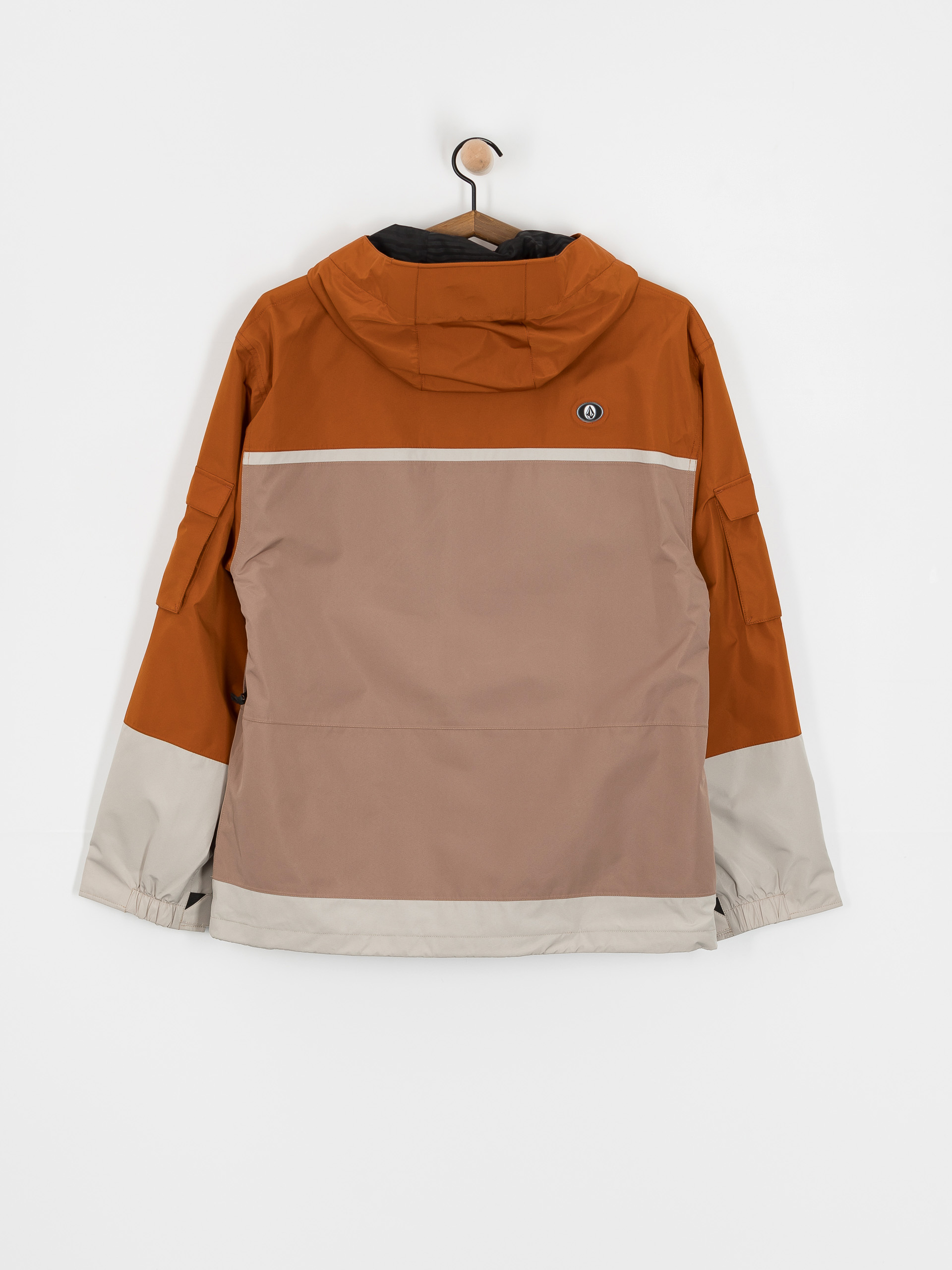 Pánská Snowboardová bunda Volcom Nightbreaker 20K (chestnut brown)