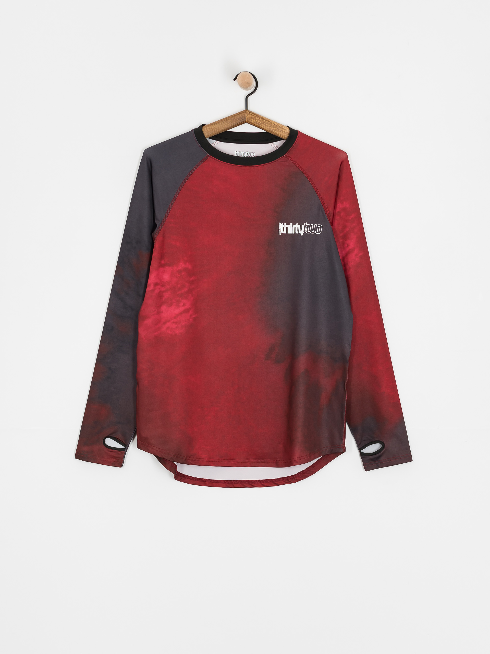 Spodní prádlo ThirtyTwo Ridelite Ls (black/red)