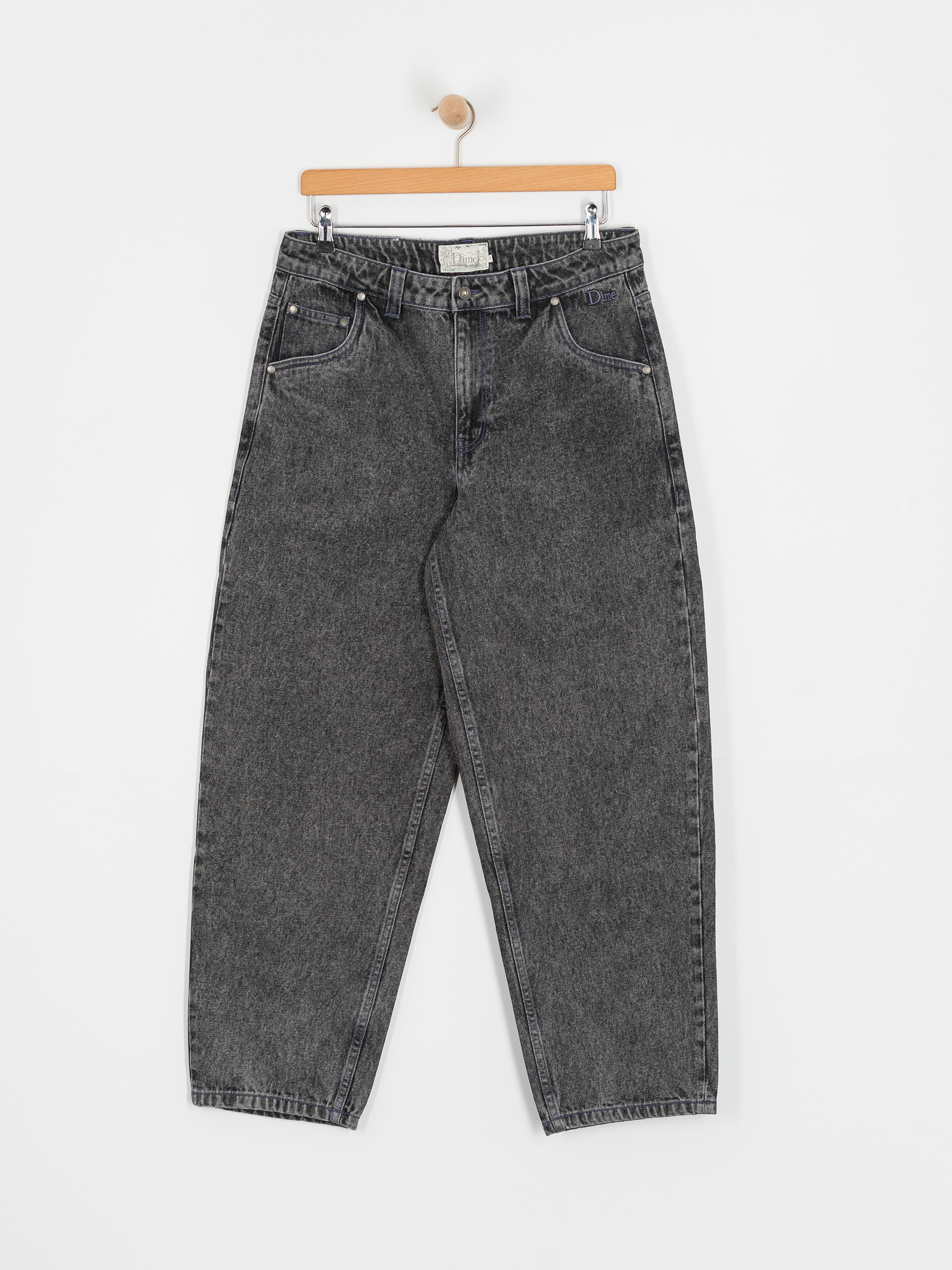 Kalhoty Dime Classic Baggy Denim (faded black)