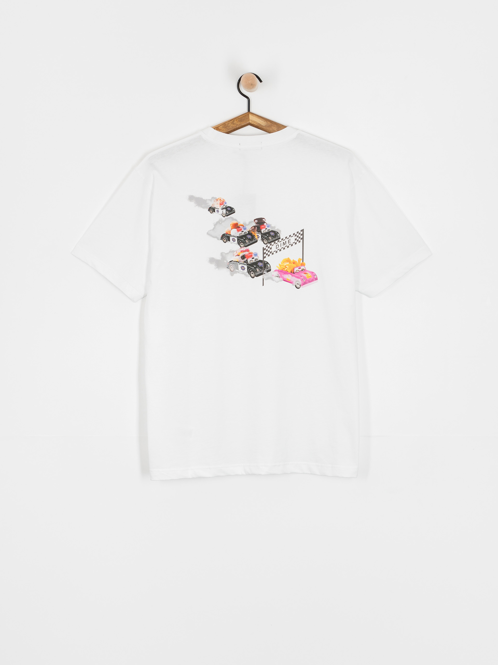 Tričko Dime 2Fast 2Delicious (white)