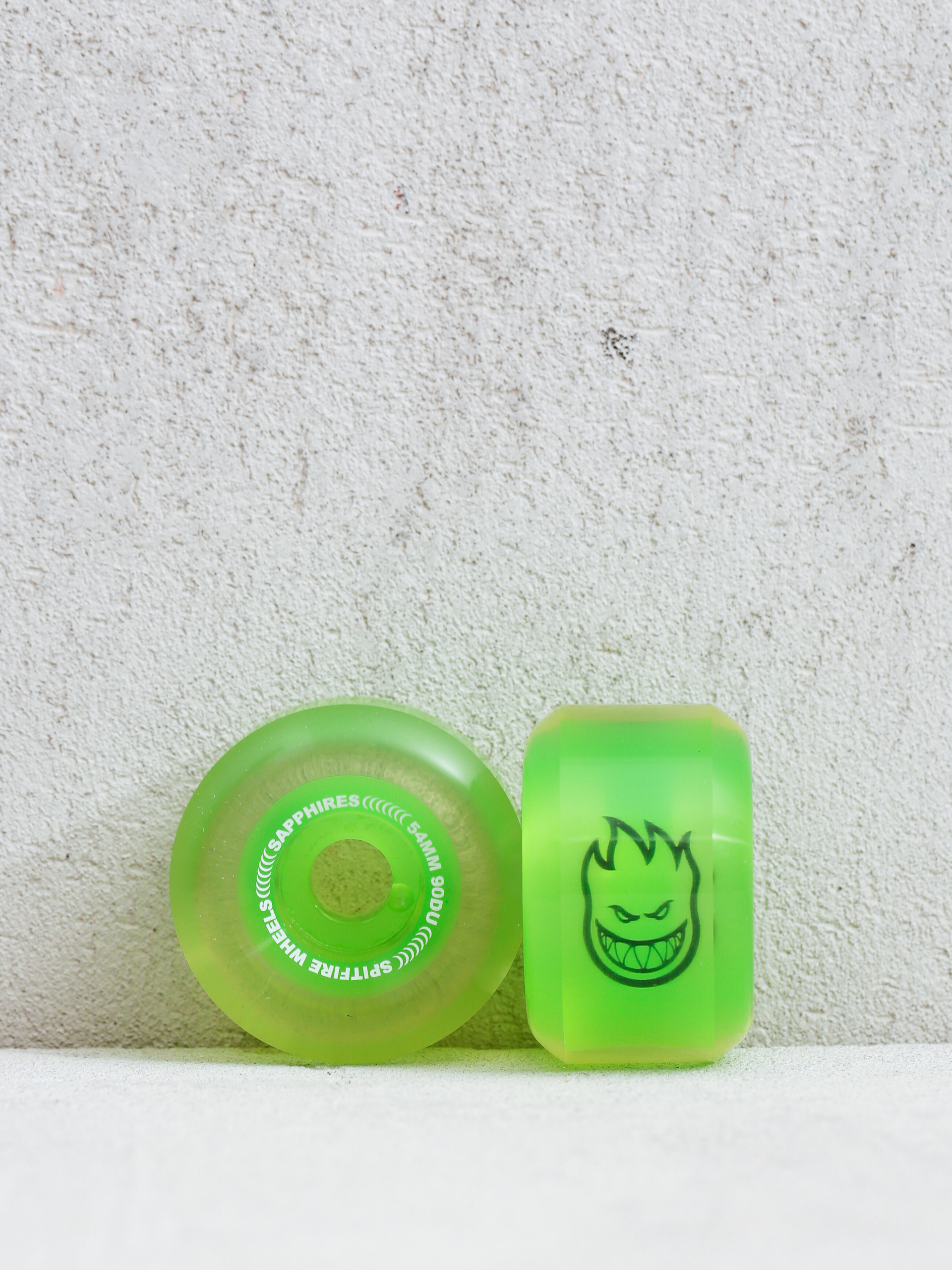 Koleu010dka Spitfire 90D Neon Sapphire Conical Full (green)