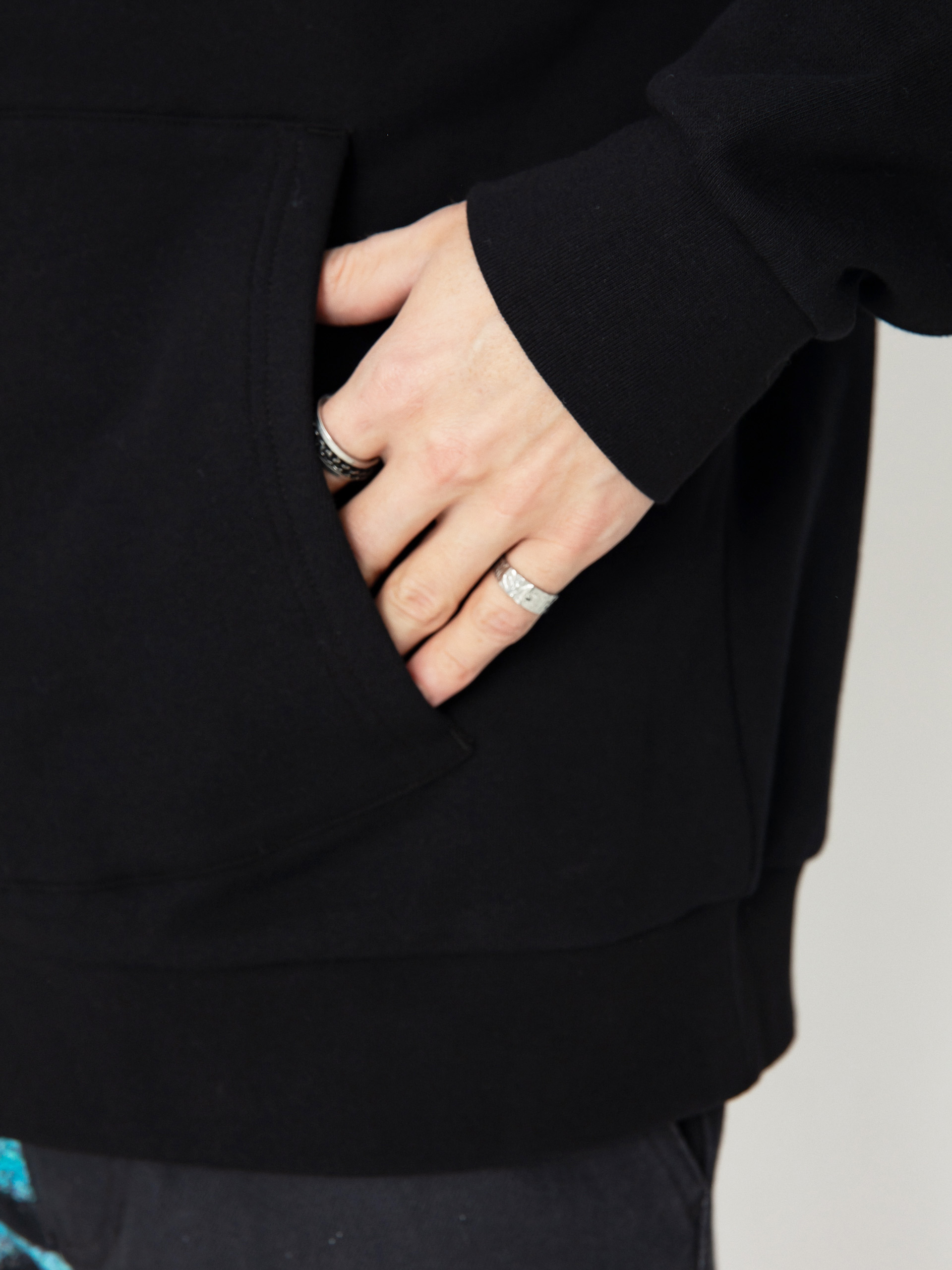 Mikina s kapucí RipNDip Burn In Heck HD (black)