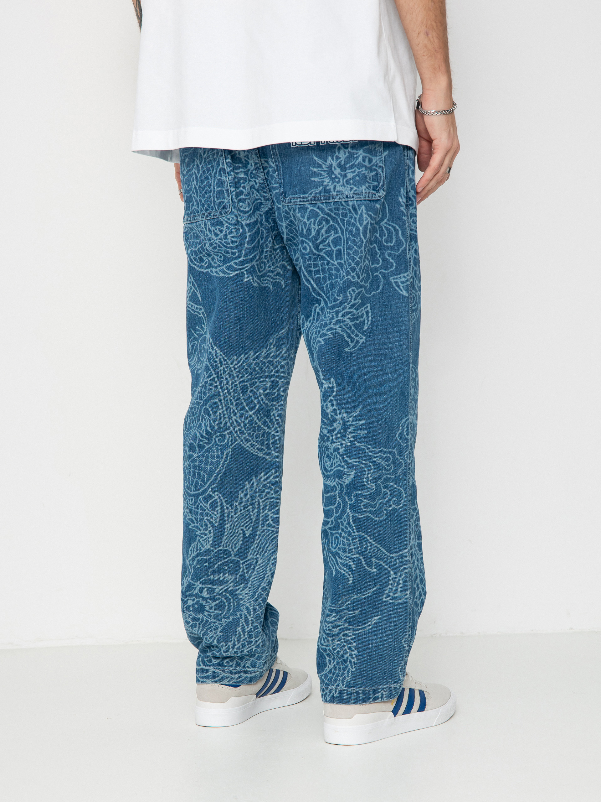 Kalhoty RipNDip Haku Denim (dark wash)