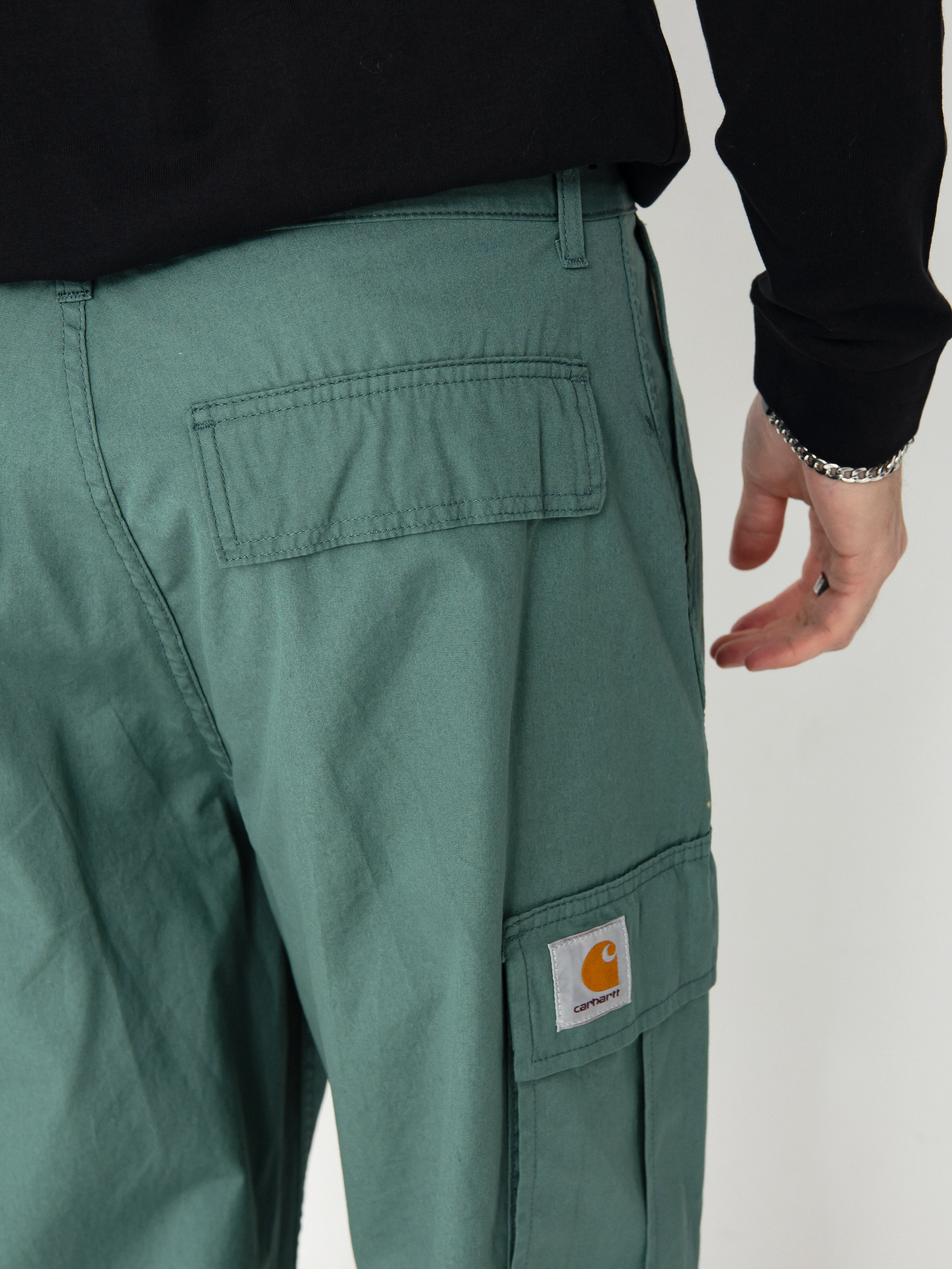 Kalhoty Carhartt WIP Cole Cargo (silver pine)