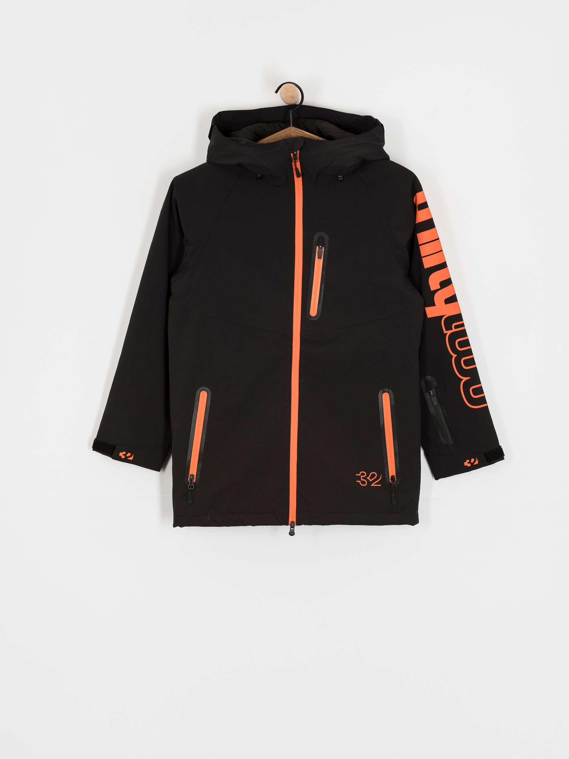 Snowboardová bunda ThirtyTwo Youth Grasser Insulated JR (black/orange)