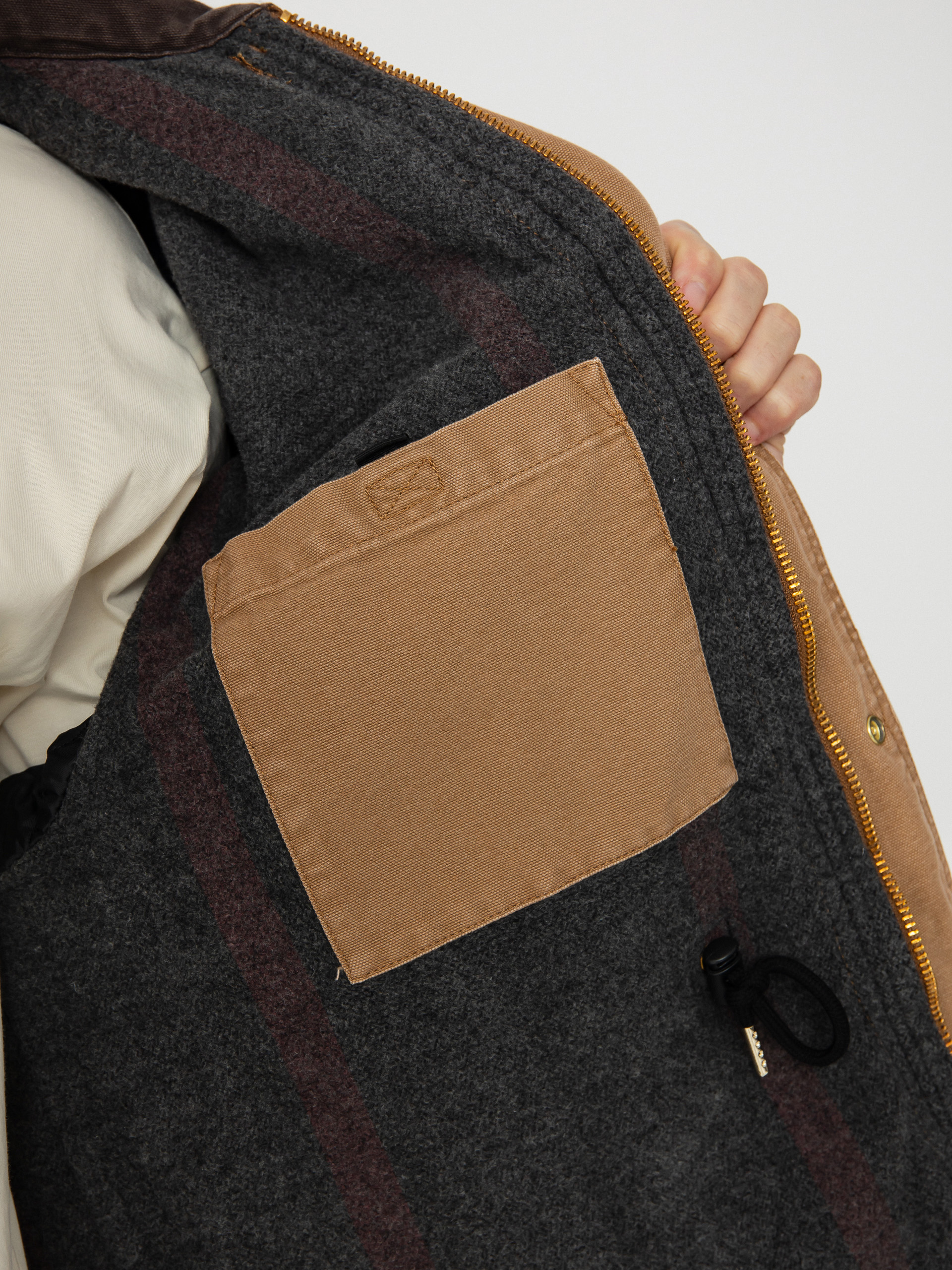 Bunda Carhartt WIP OG Santa Fe Coat (hamilton brown/tobacco)